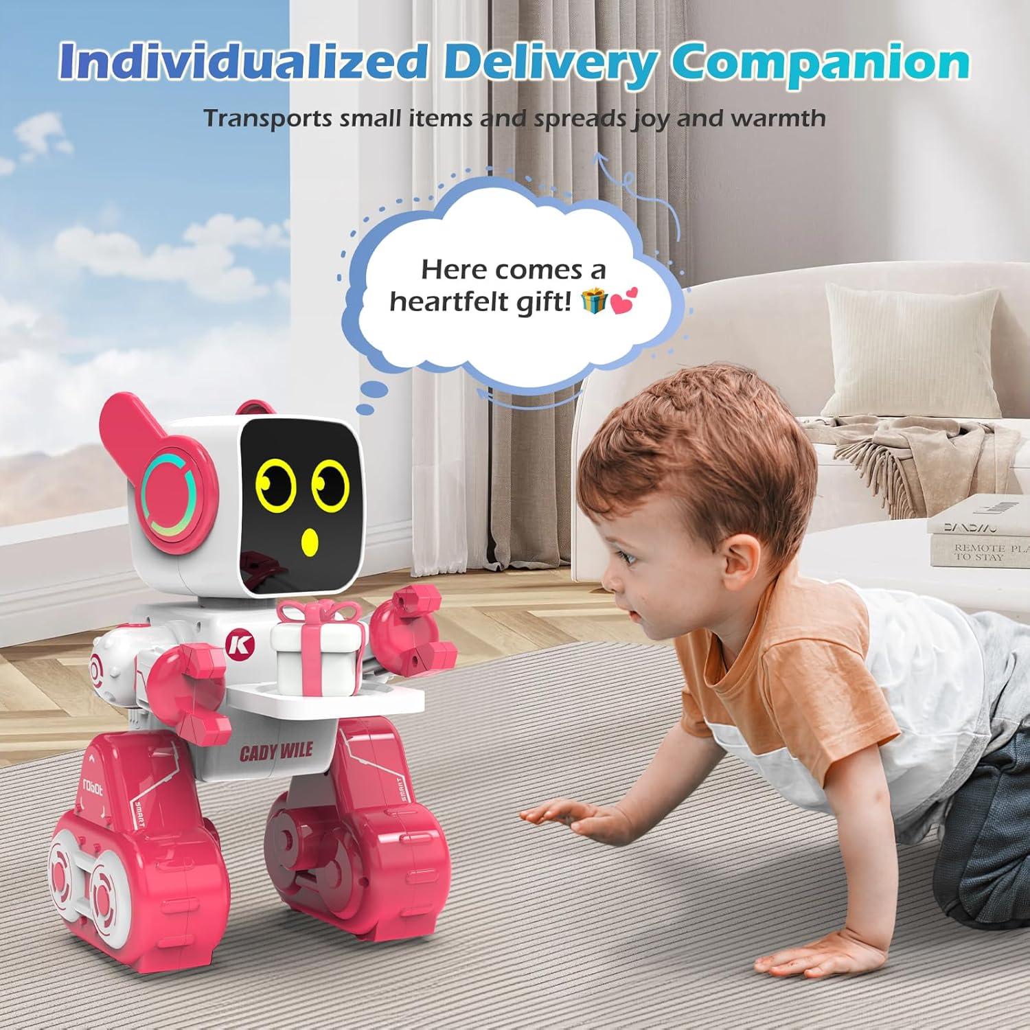Robot Interactivo HBUDS Cady Wile Control Remoto Rosa