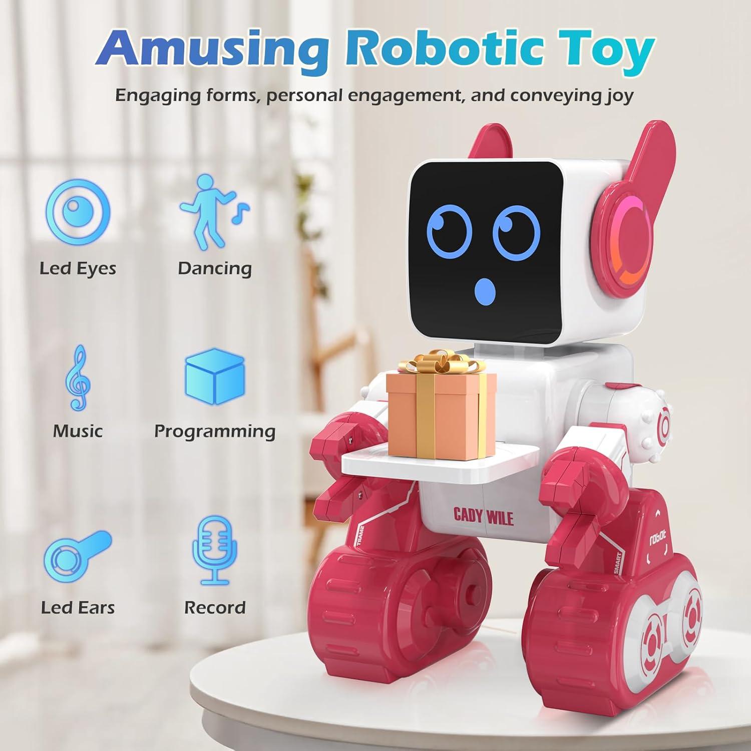 Robot Interactivo HBUDS Cady Wile Control Remoto Rosa