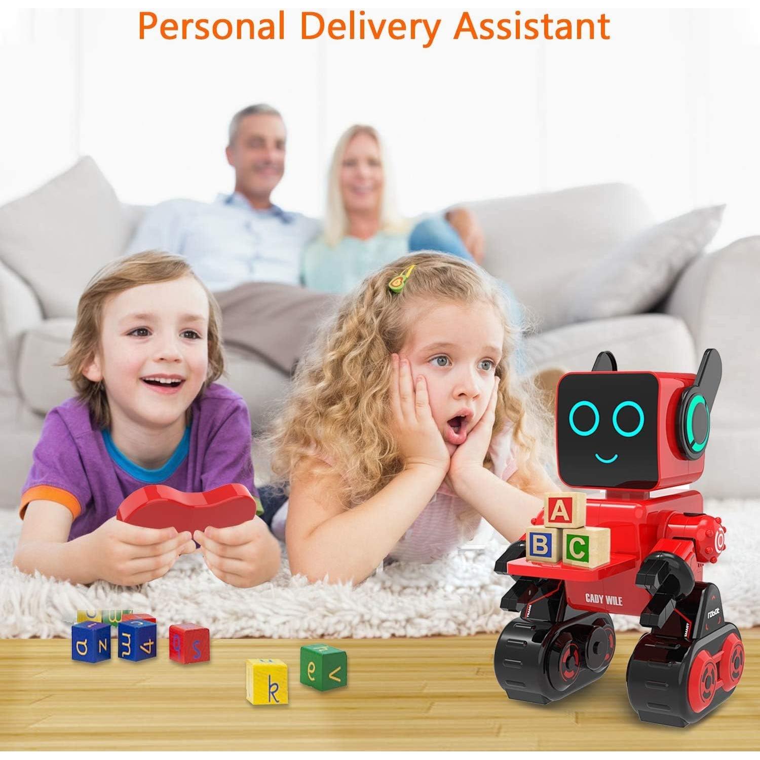 Robot Interactivo RC HBUDS para Niños con Luz y Sonido