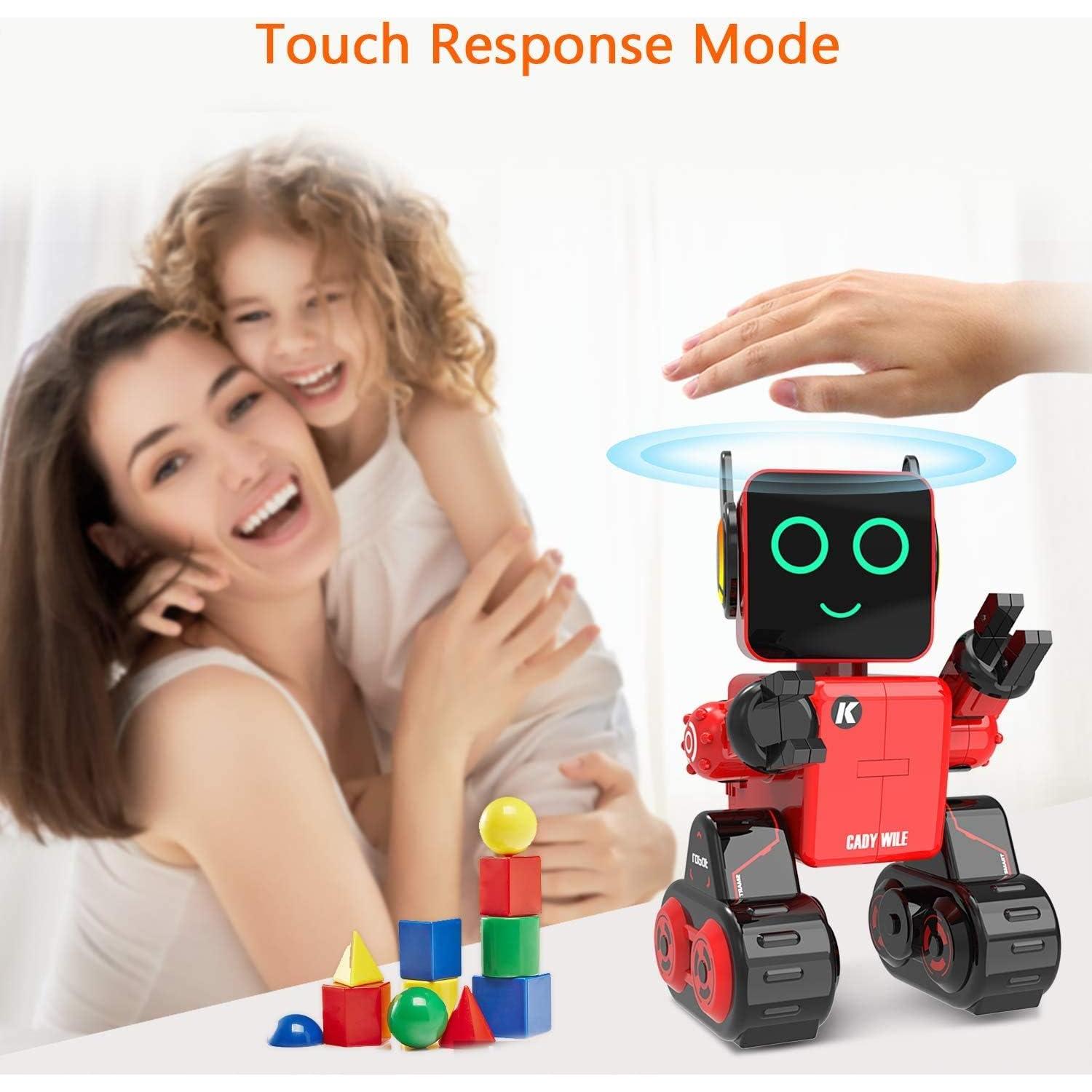 Robot Interactivo RC HBUDS para Niños con Luz y Sonido