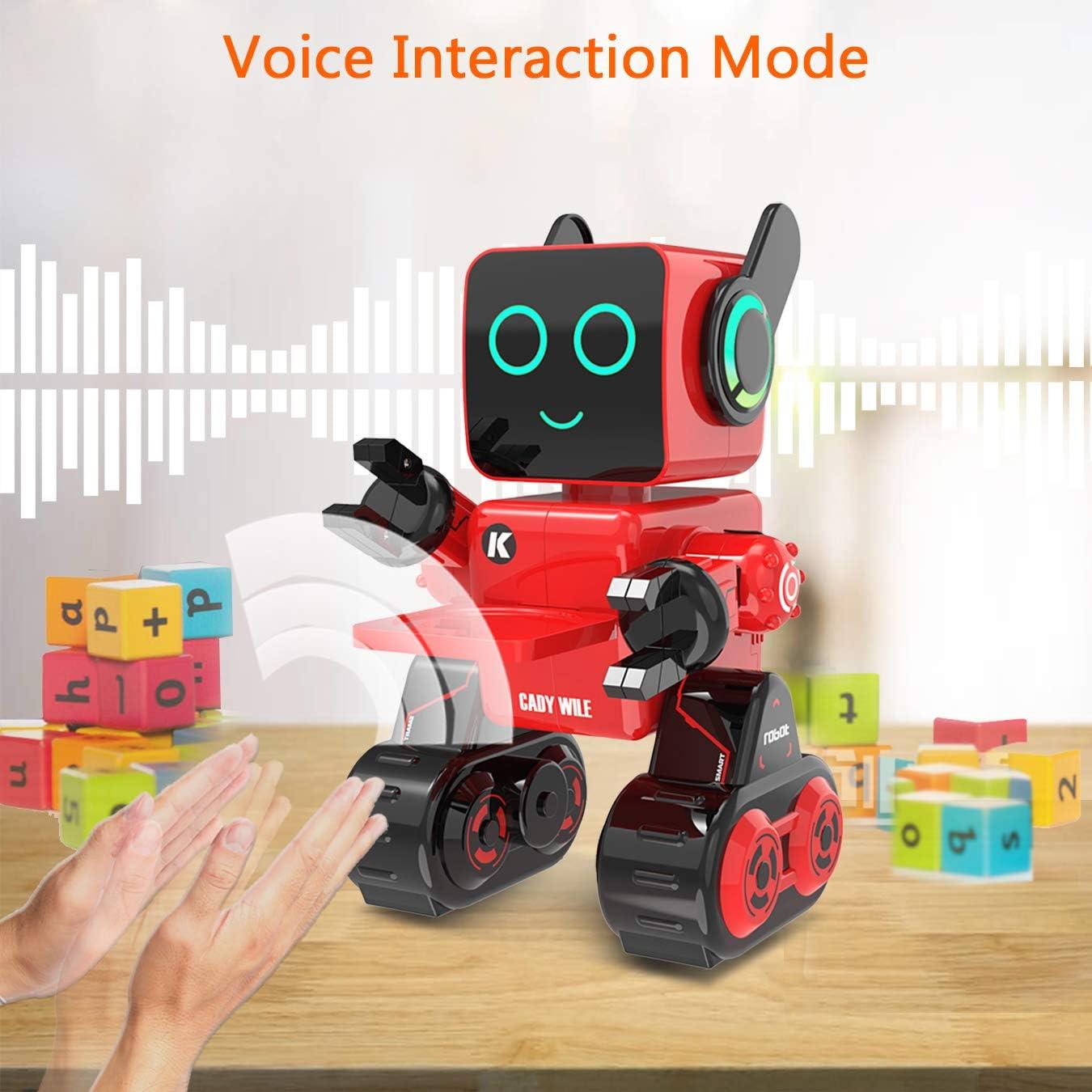 Robot Interactivo RC HBUDS para Niños con Luz y Sonido