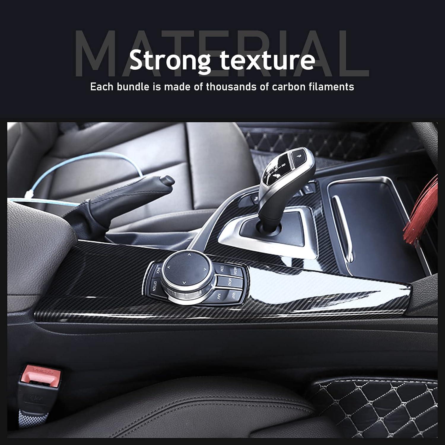 Cubierta Panel Multimedia BMW F30 F34 F36 Fibra Carbono