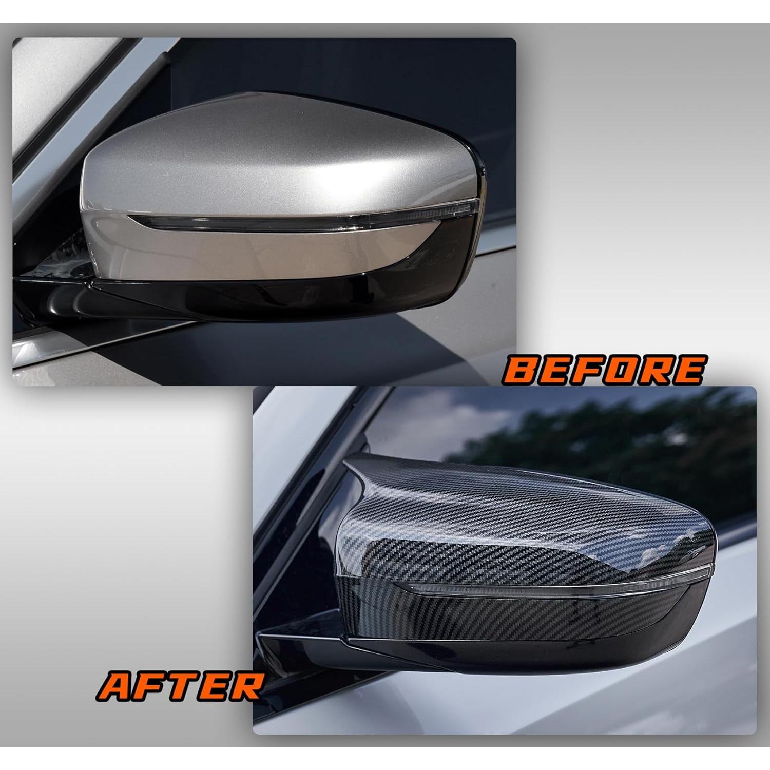 Tapa de Espejos BDBO para BMW G30 G20 2017-2022 Fibra de Carbono