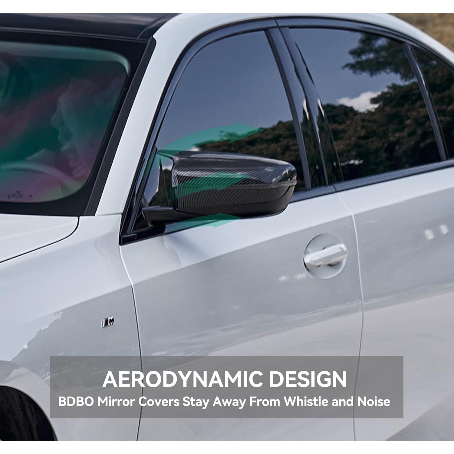 Tapa de Espejos BDBO para BMW G30 G20 2017-2022 Fibra de Carbono