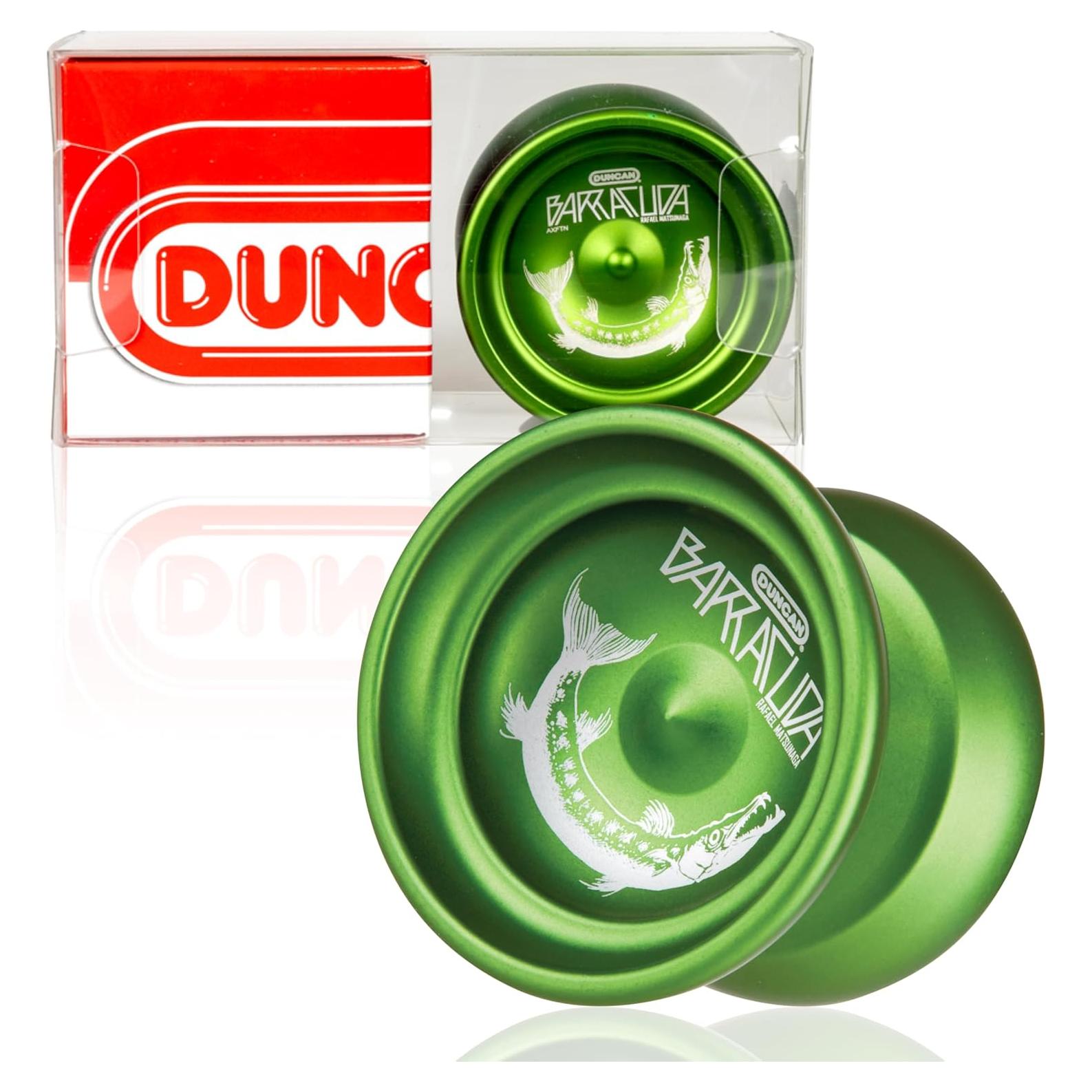 Yo-Yo Barracuda Duncan Pro Nivel Experto Aluminio Verde