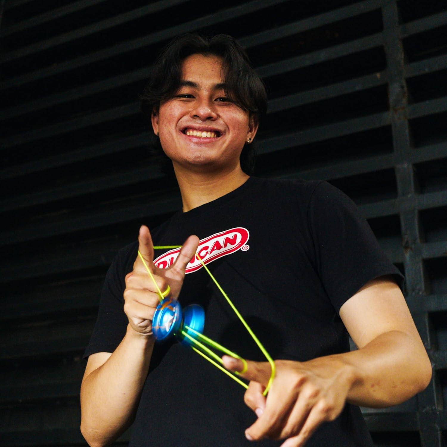 Yo-Yo Barracuda Duncan Pro Nivel Experto Aluminio Azul