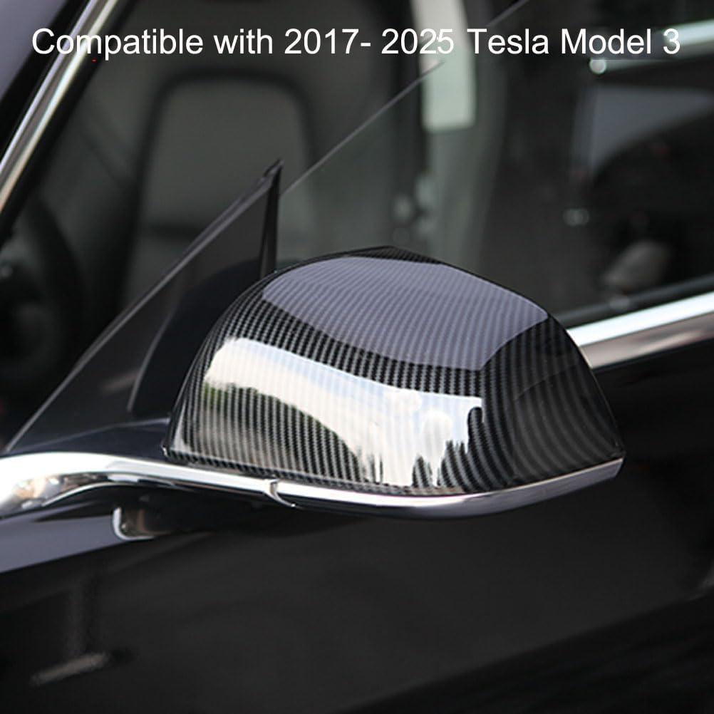 Cubierta Espejo Retrovisor Goodangie00 para Tesla Modelo 3 2017-2025