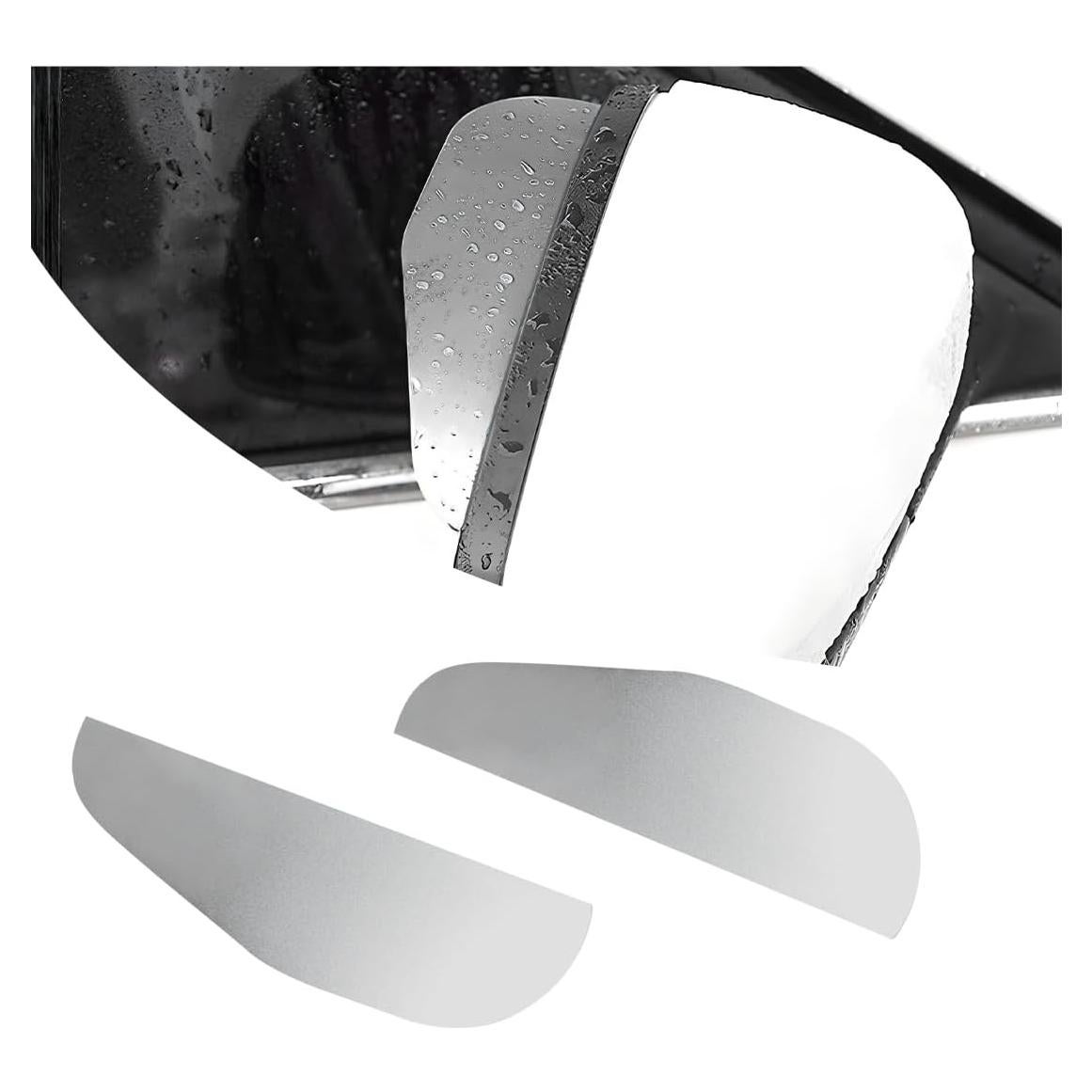 2 PCS Visera de Lluvia SHMZK para Espejo Retrovisor Universal