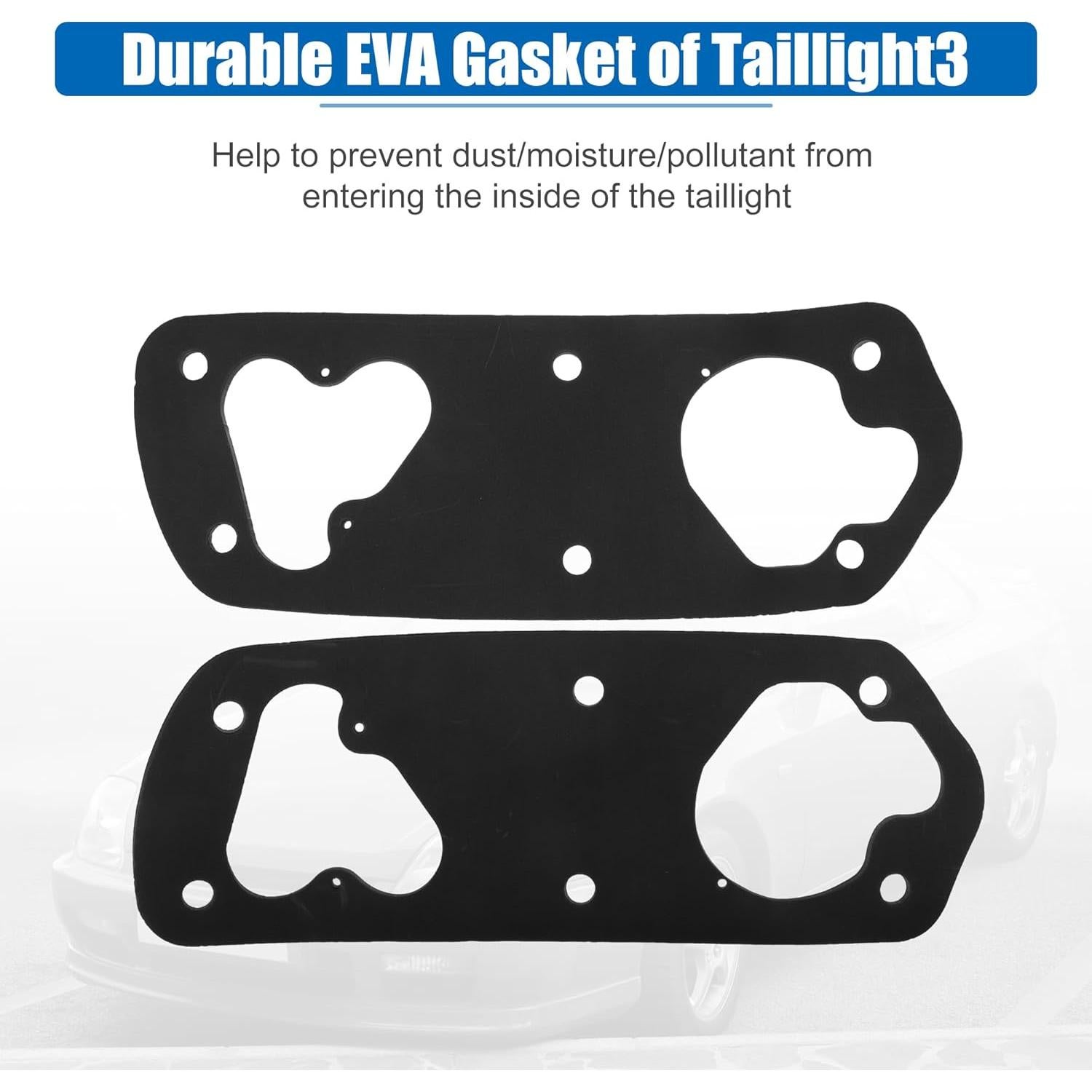 Juntas de Luz Trasera EVA uxcell para Honda Prelude 1997-2001