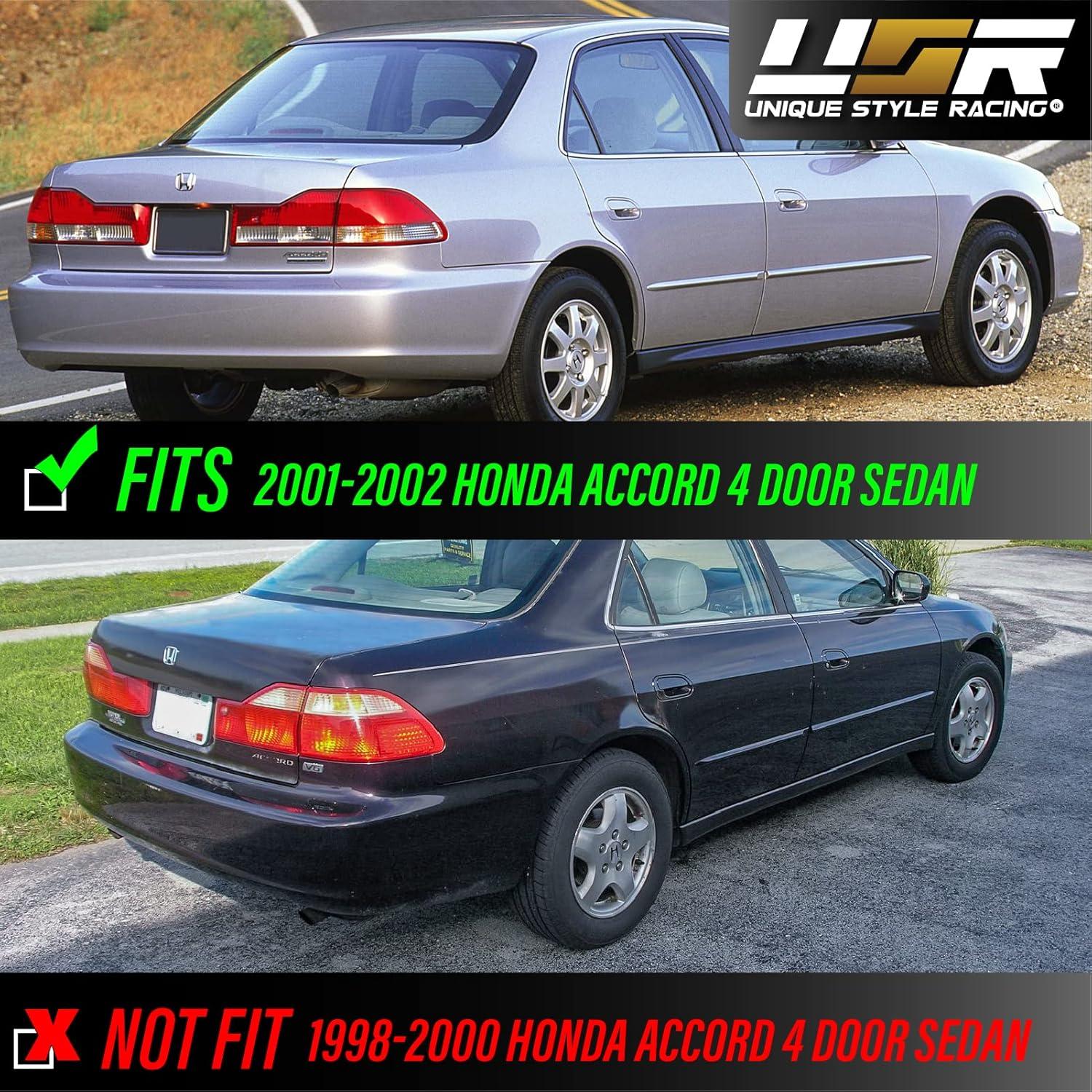 Luces Traseras LED JDM Rojo/Transparente para Honda Accord 2001-2002