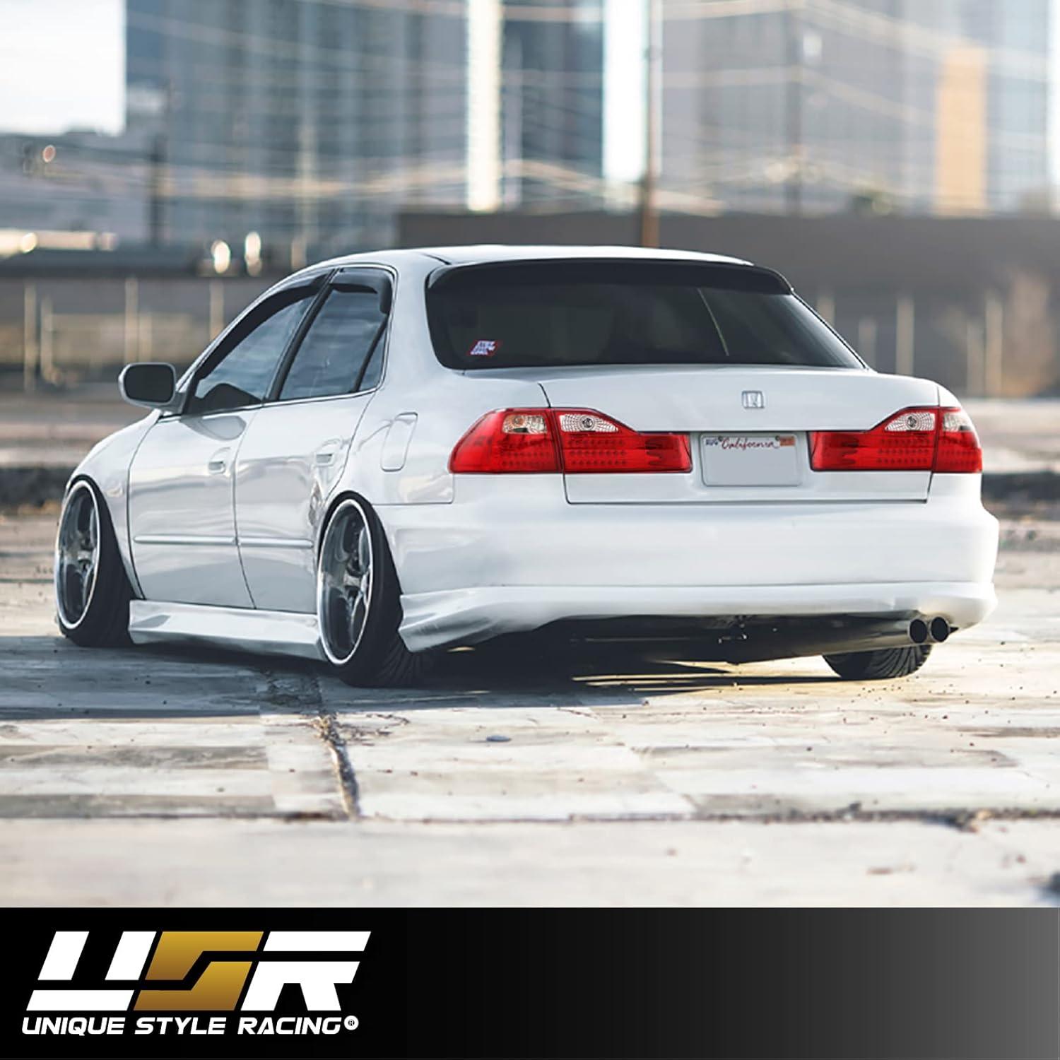 Luces Traseras LED JDM Rojo/Transparente para Honda Accord 2001-2002