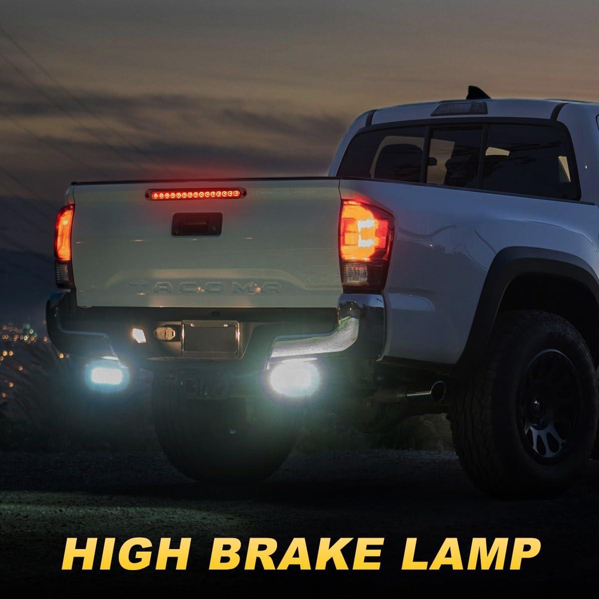 Barra de Luz de Freno y Cola LED 10'' Suvnie Rojo 3W