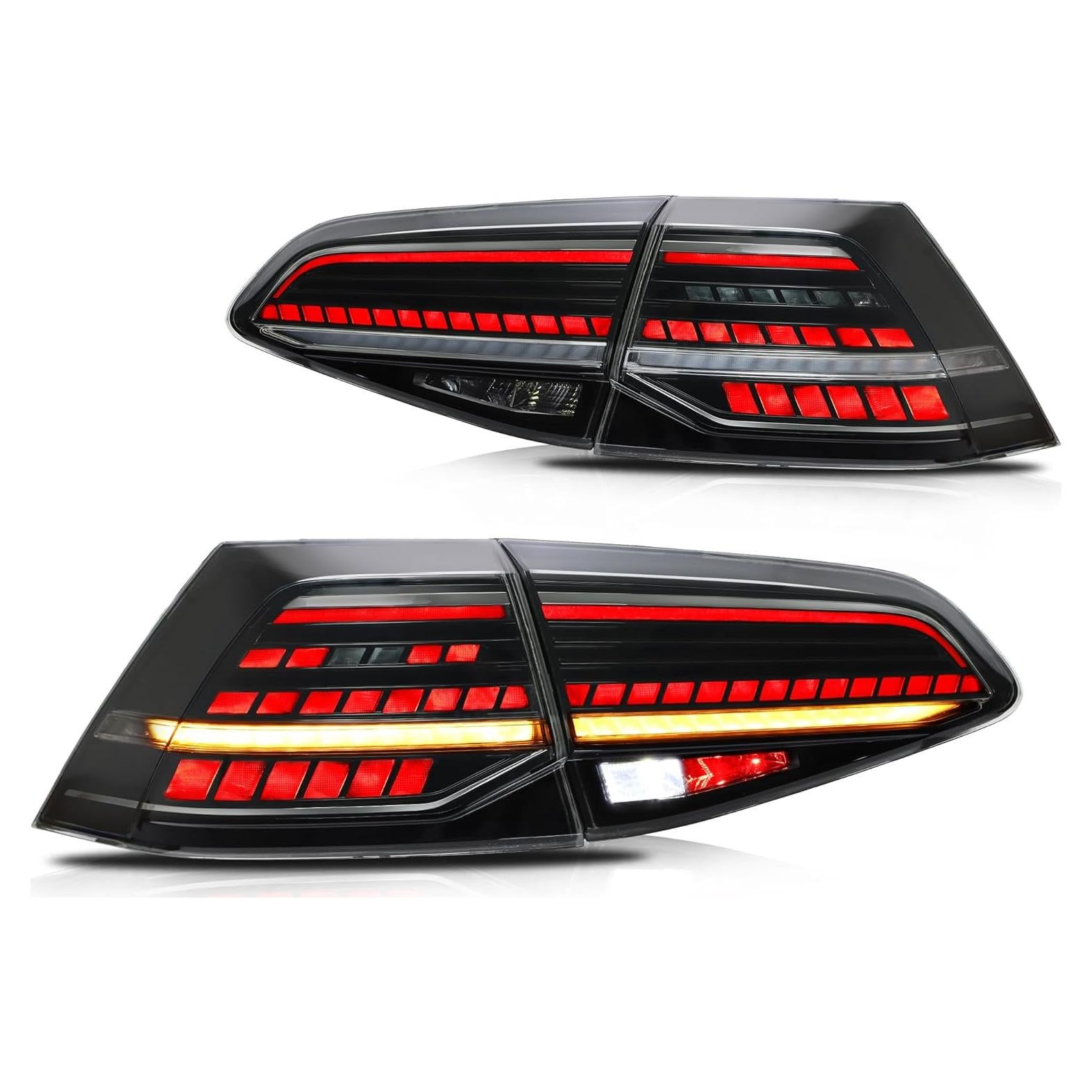 Luces Traseras LED Ahumadas YUANZHENG para Golf 7 MK7 2014-2020