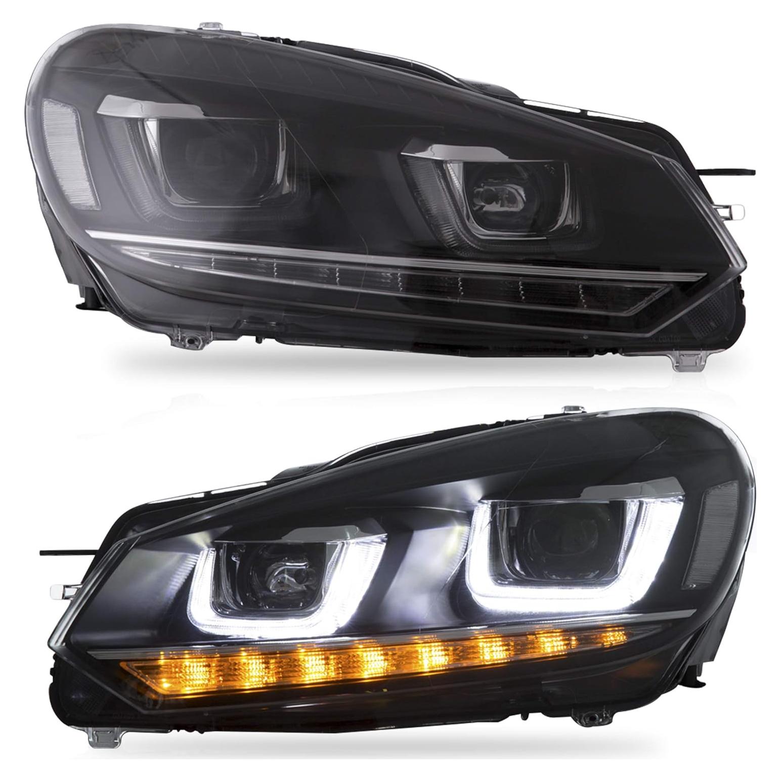 Conjunto de Faros VLAND para Volkswagen Golf 6 2010-2014