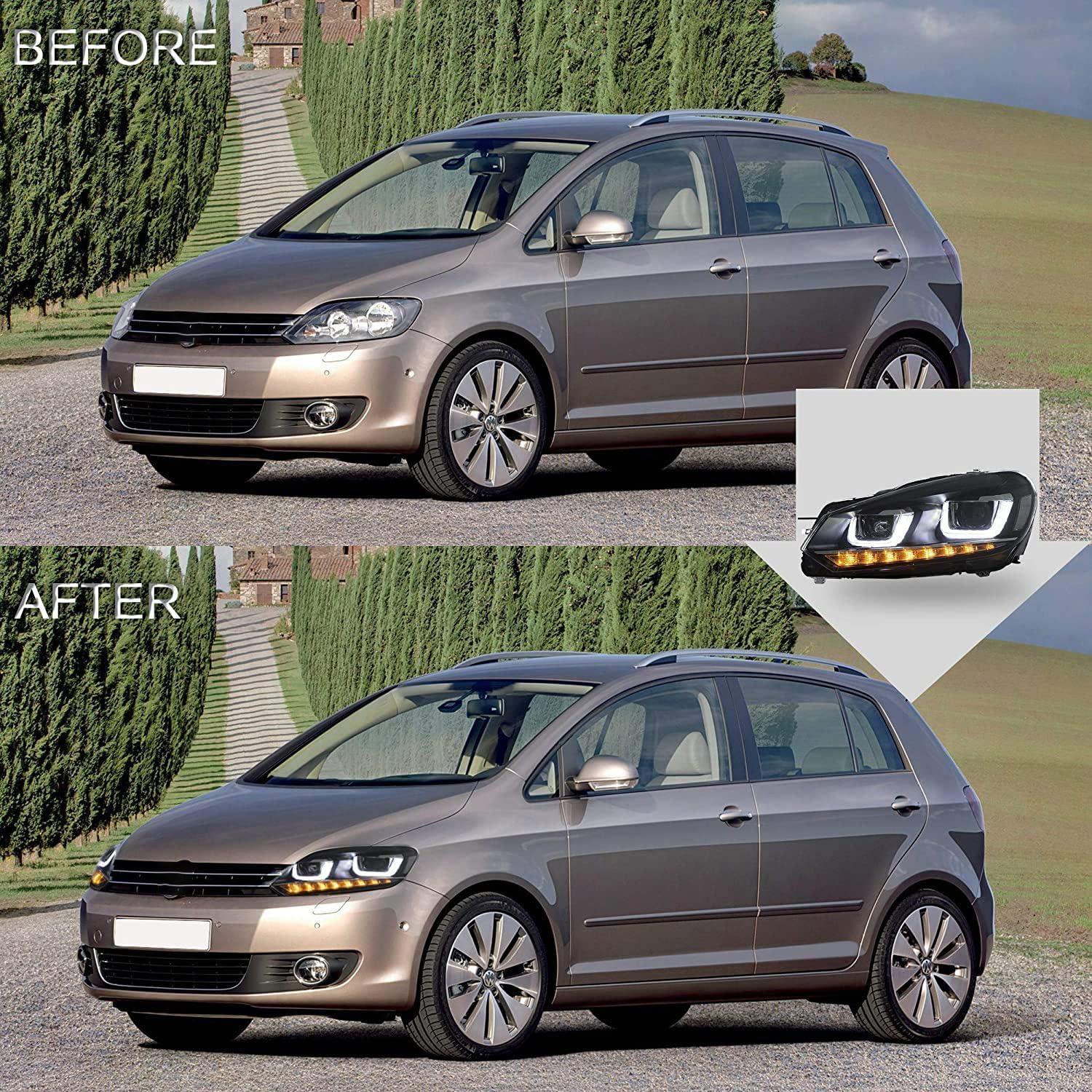 Conjunto de Faros VLAND para Volkswagen Golf 6 2010-2014