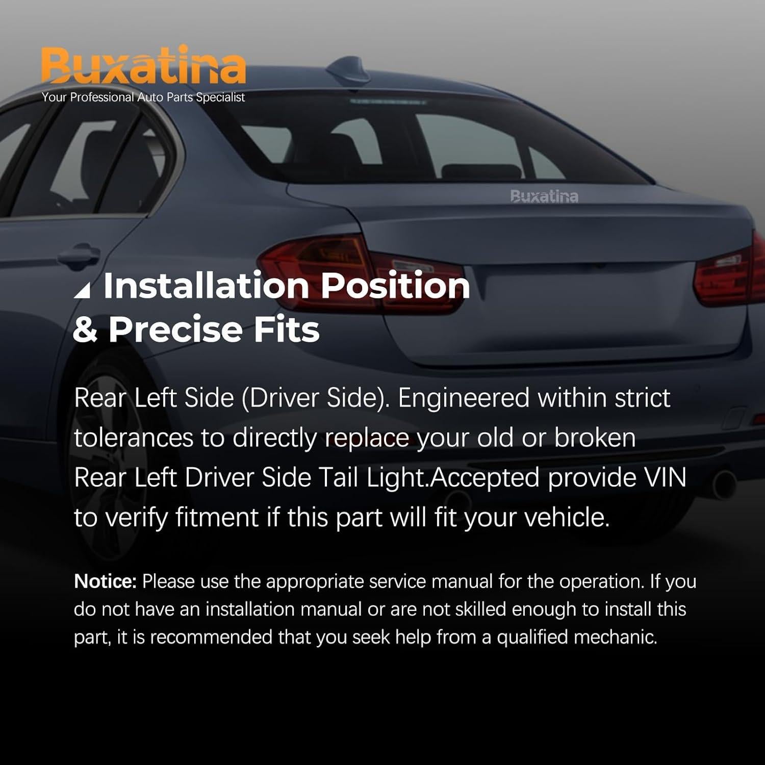 Luz Trasera Izquierda Buxatina para BMW 2012-2015