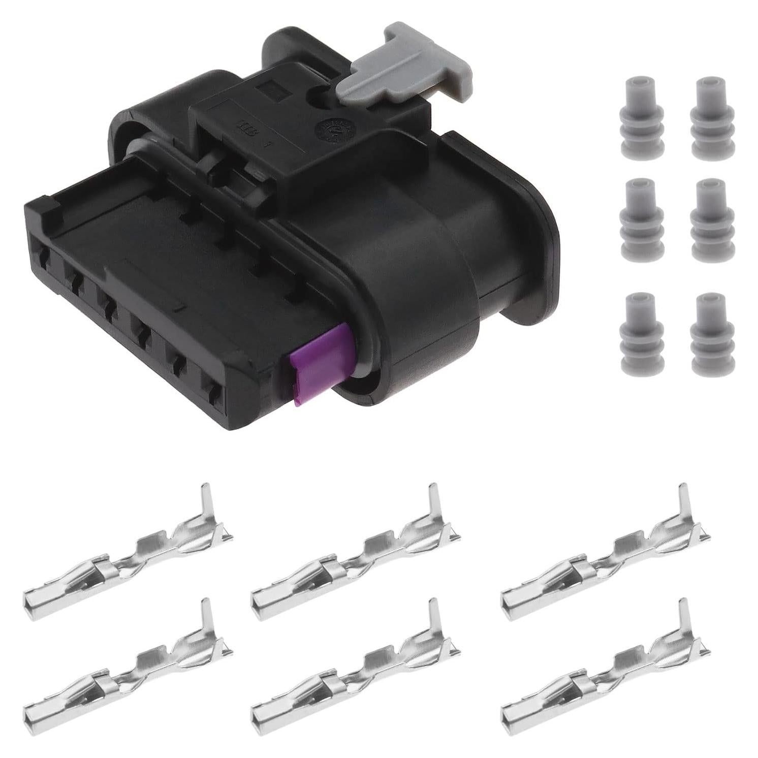 Conector de 6 pines eMagTech 61132359993 para BMW Series 1-4