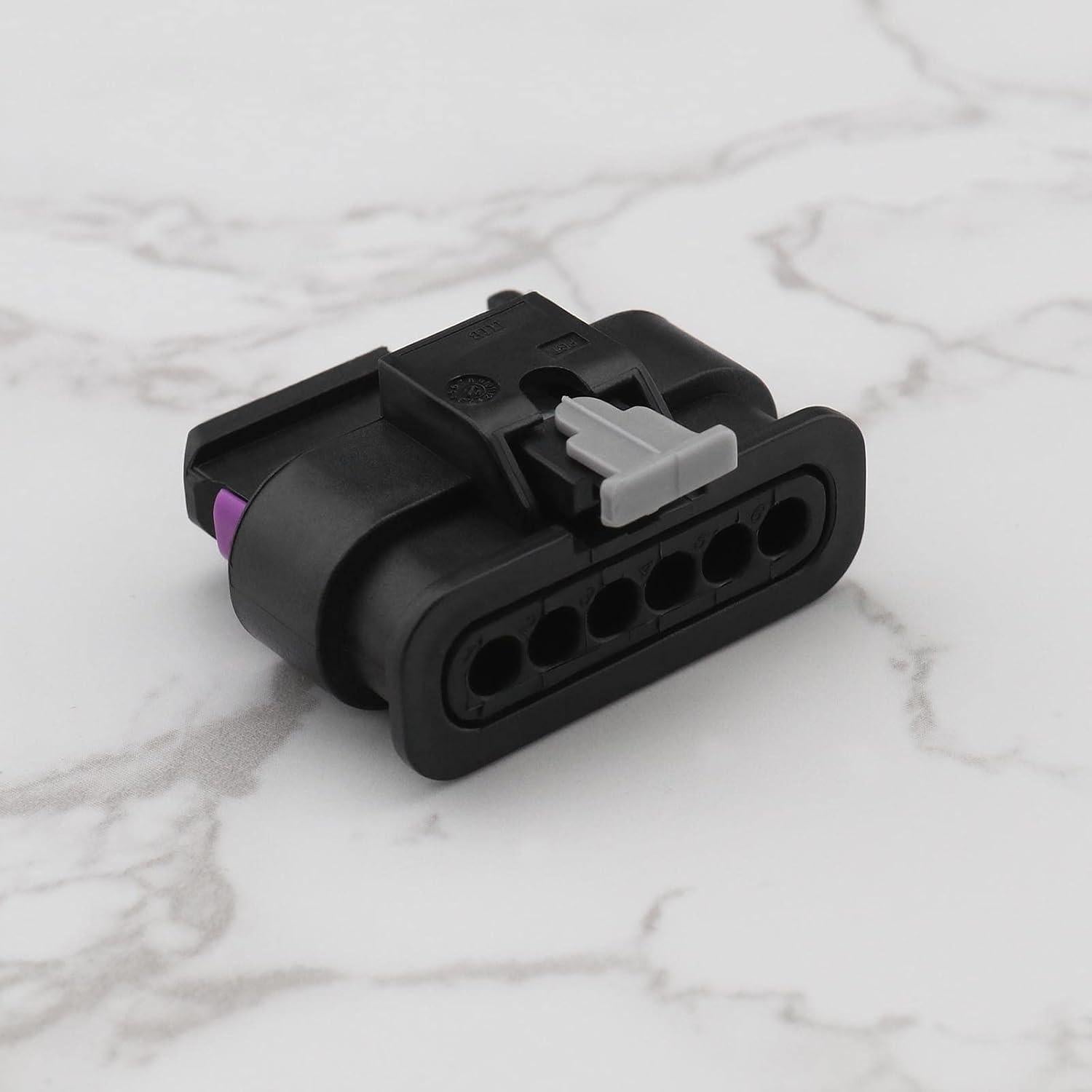 Conector de 6 pines eMagTech 61132359993 para BMW Series 1-4