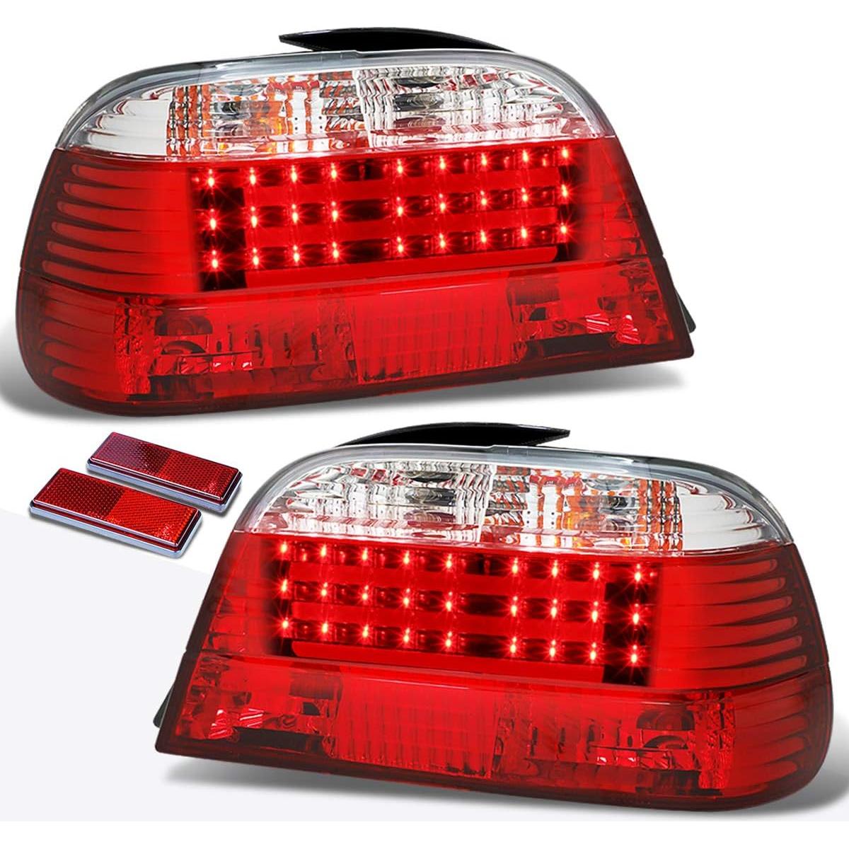 Luz Trasera LED 3D Rojo/Transparente PM Performotor para BMW E38 95-01