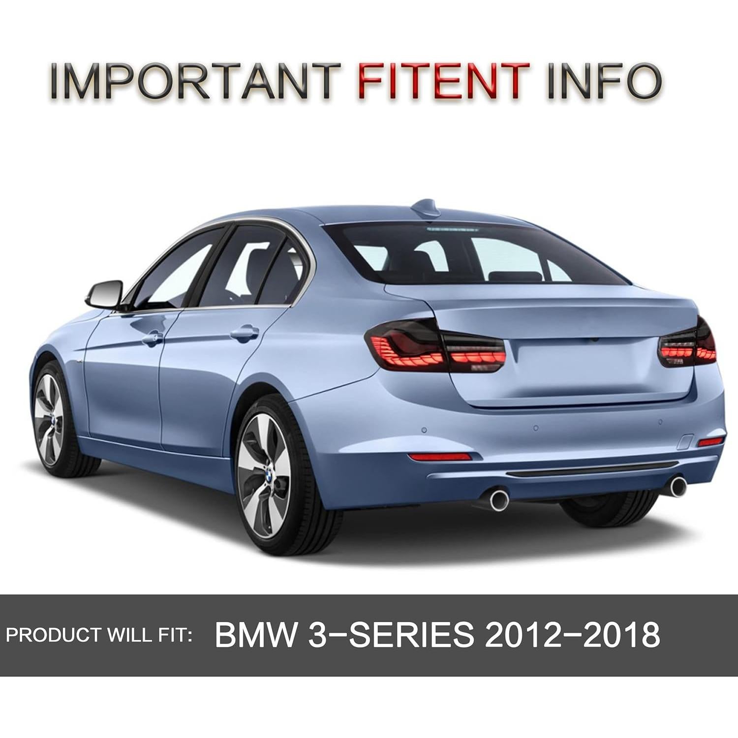 Luces Traseras OLED VLAND para BMW M3 F30 F35 F80 2012-2018