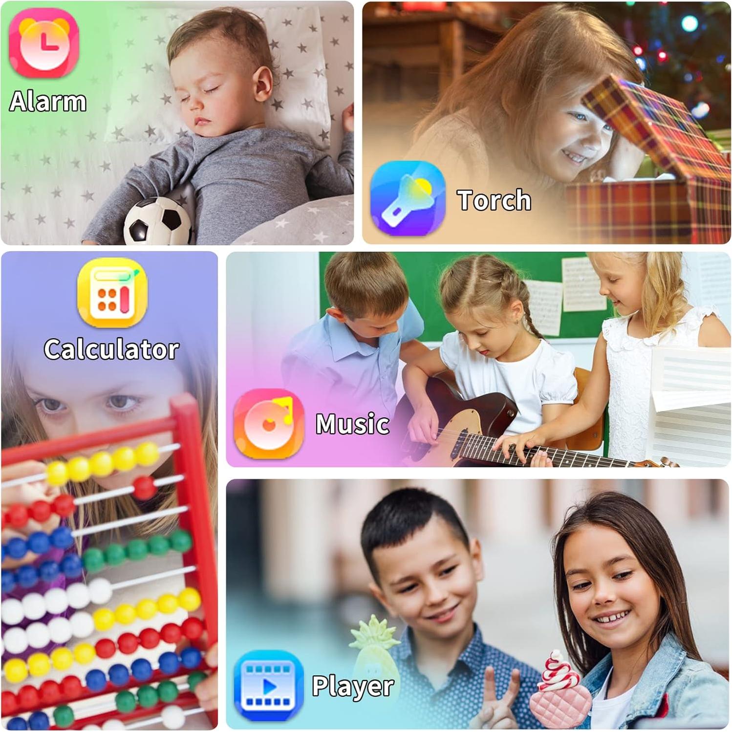 Reloj Inteligente Phyulls para Niños con Cámara y Juegos