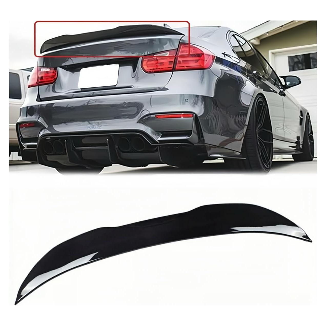 Spoiler Trasero BMW F30 2012-2018 y F80 M3 2014-2019 Negro