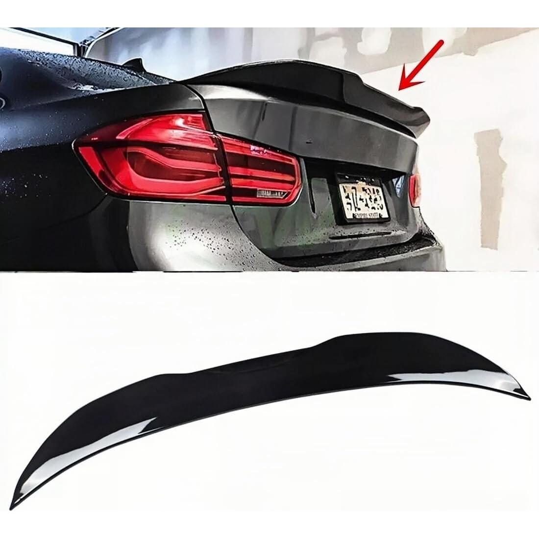 Spoiler Trasero BMW F30 2012-2018 y F80 M3 2014-2019 Negro