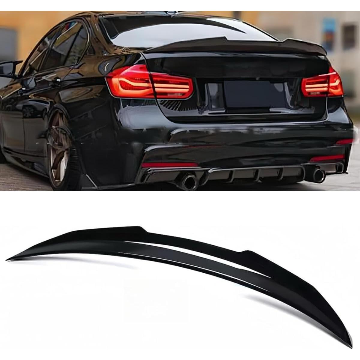 Spoiler Trasero BMW F30 2012-2018 y F80 M3 2014-2019 Negro