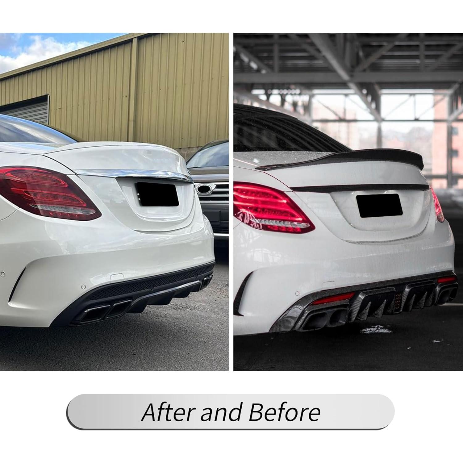 Spoiler Trasero BDBO para Mercedes Benz Clase C W205 2015-2021