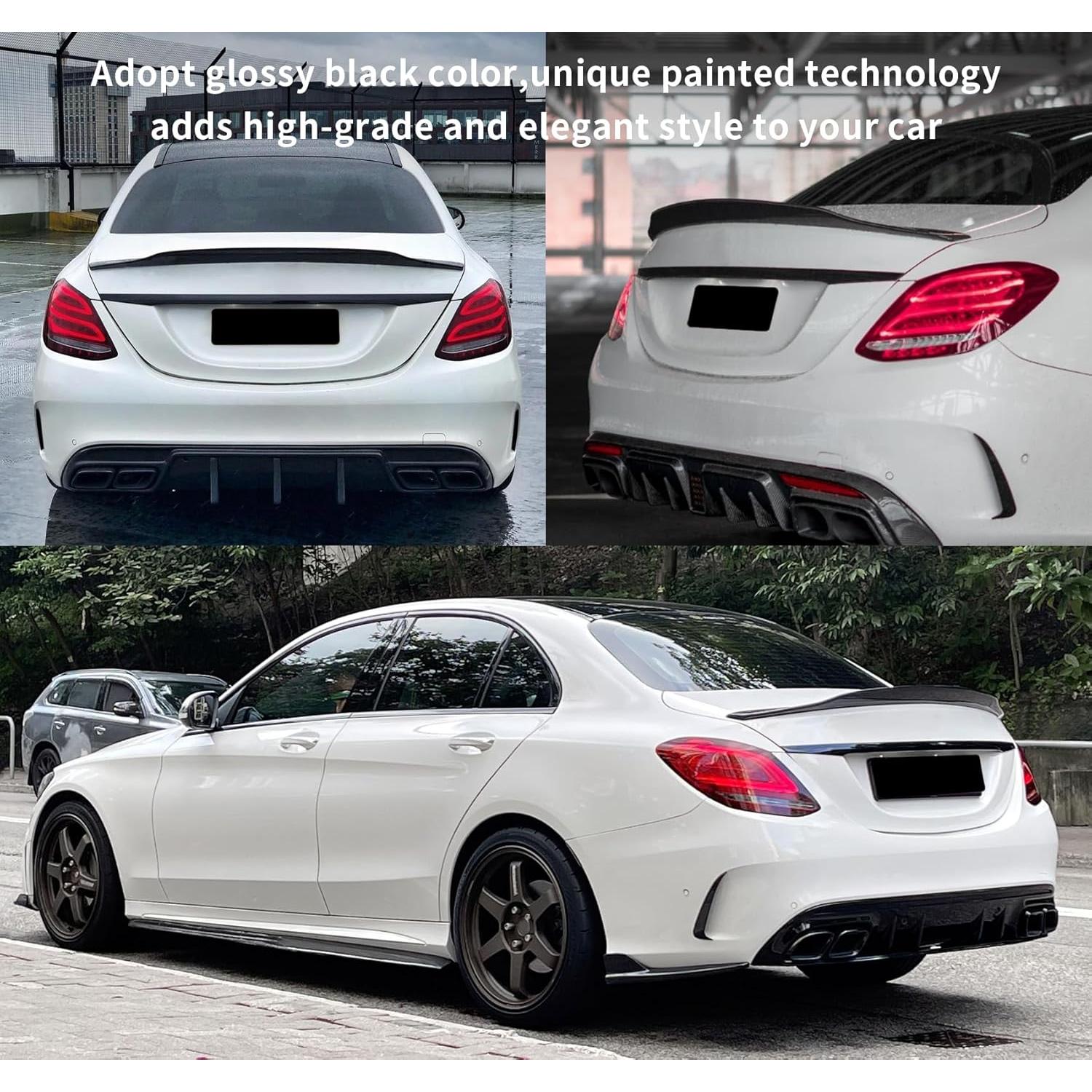 Spoiler Trasero BDBO para Mercedes Benz Clase C W205 2015-2021