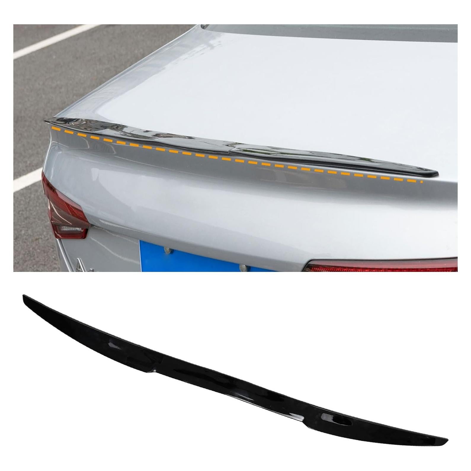 Spoiler Trasero Universal AUTOXBERT 45" Negro Brillante