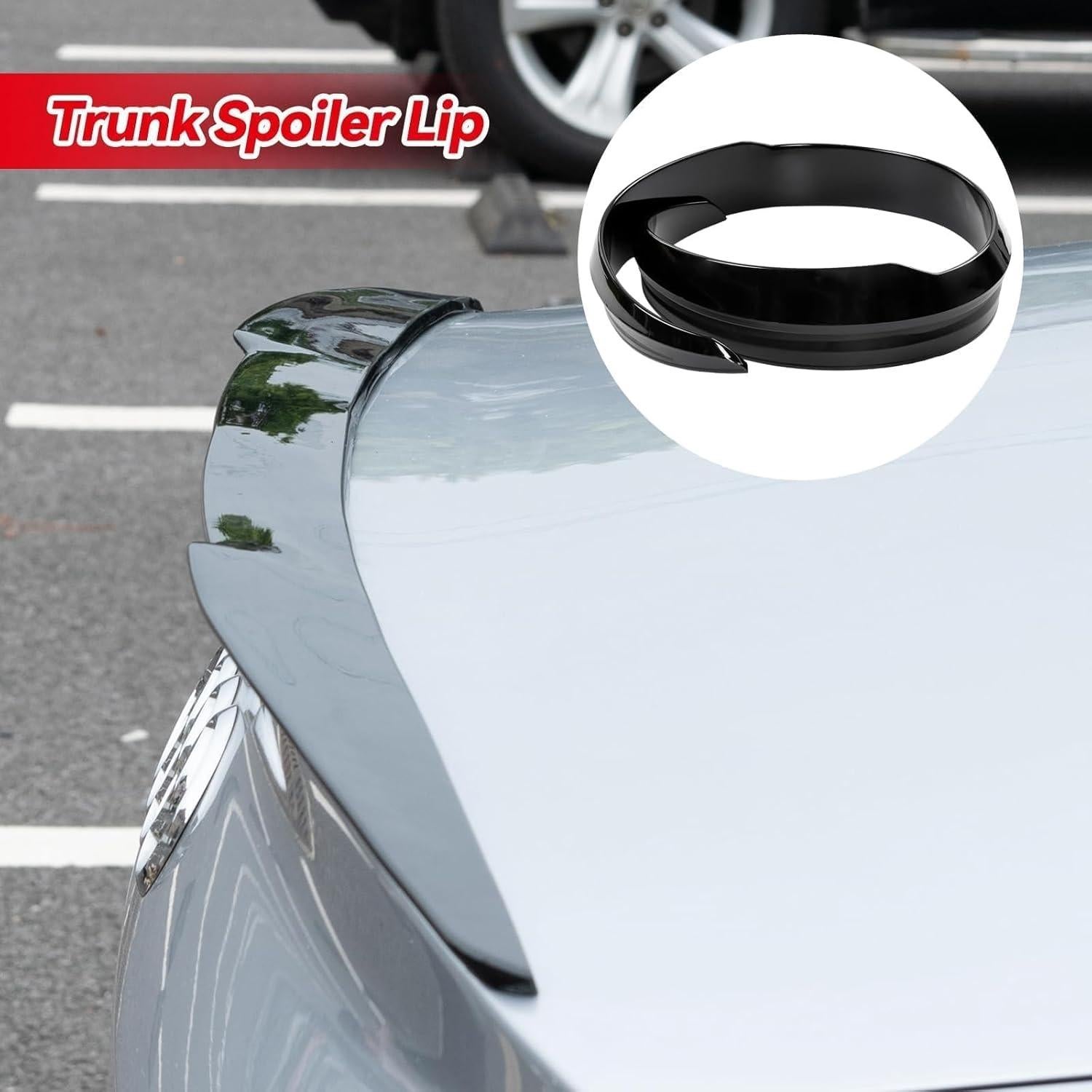 Spoiler Trasero Universal AUTOXBERT 45" Negro Brillante