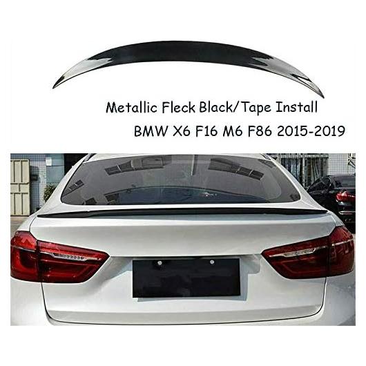 Alerón trasero negro brillante BMW X6 F16 F86 2015-2019