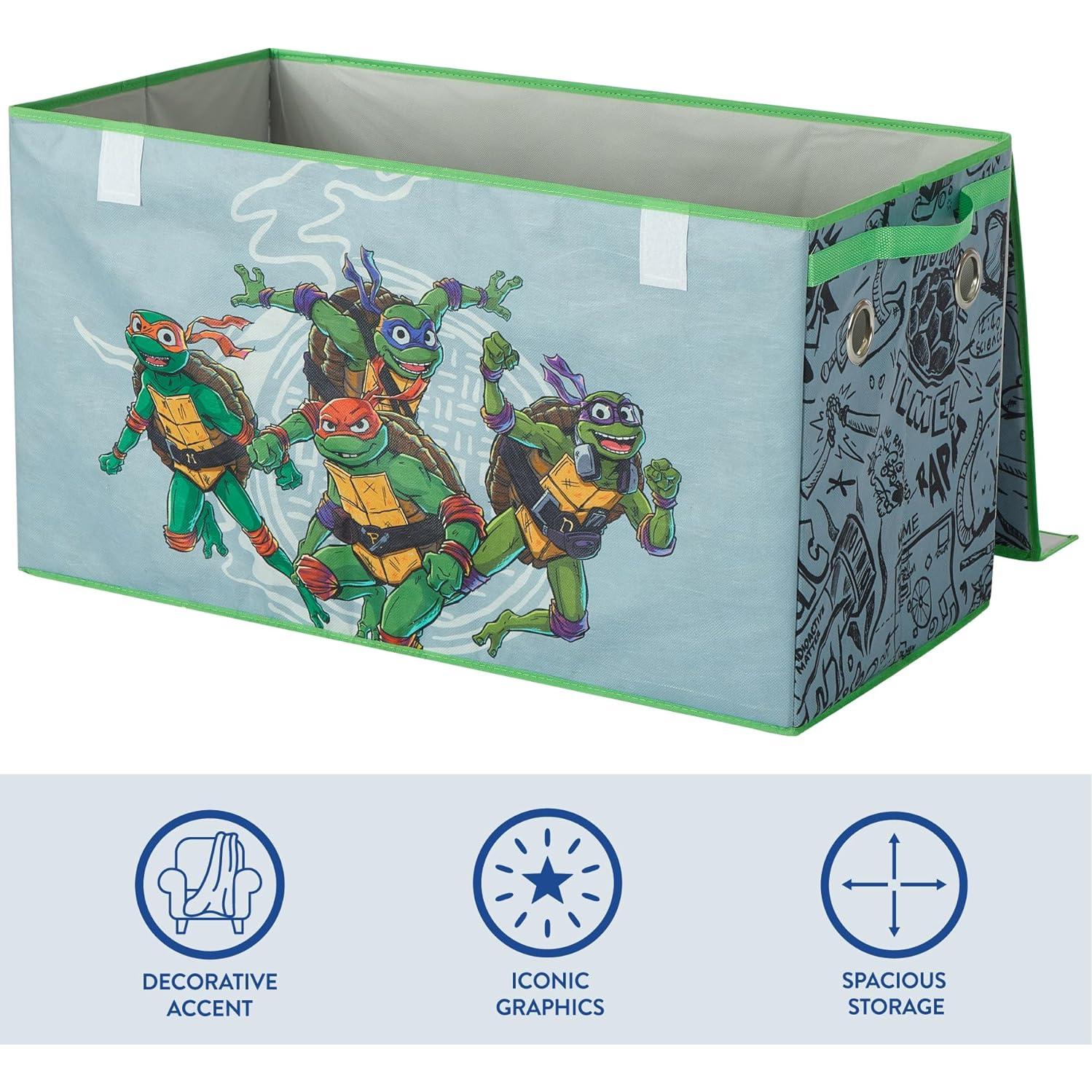 Trunk de Almacenamiento Tortugas Ninja Idea Nuova 72x37x40 cm