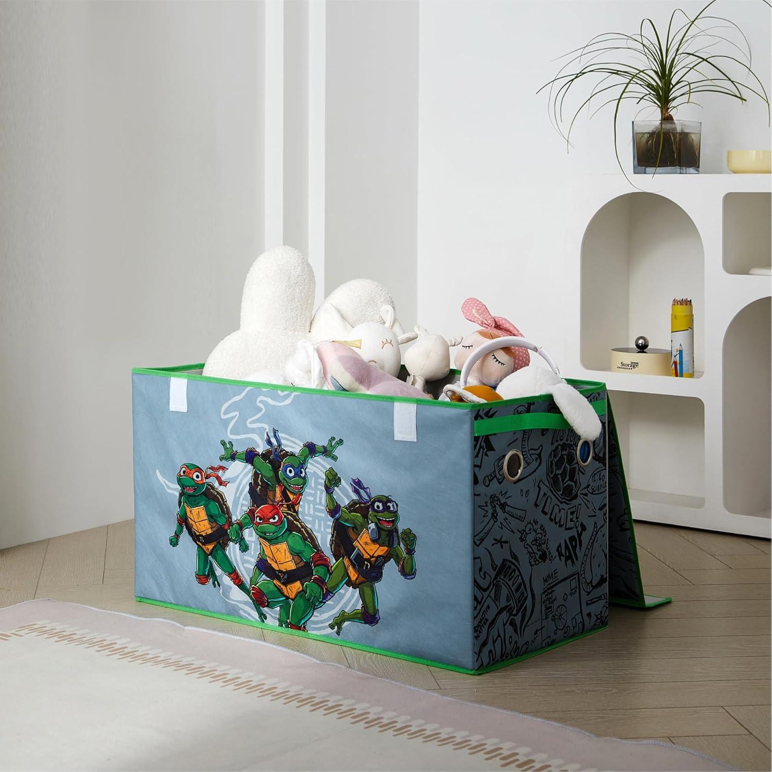 Trunk de Almacenamiento Tortugas Ninja Idea Nuova 72x37x40 cm