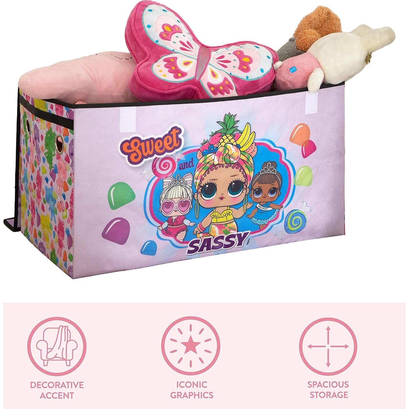 Cofre de Almacenamiento Idea Nuova LOL Surprise 72x40x36 cm