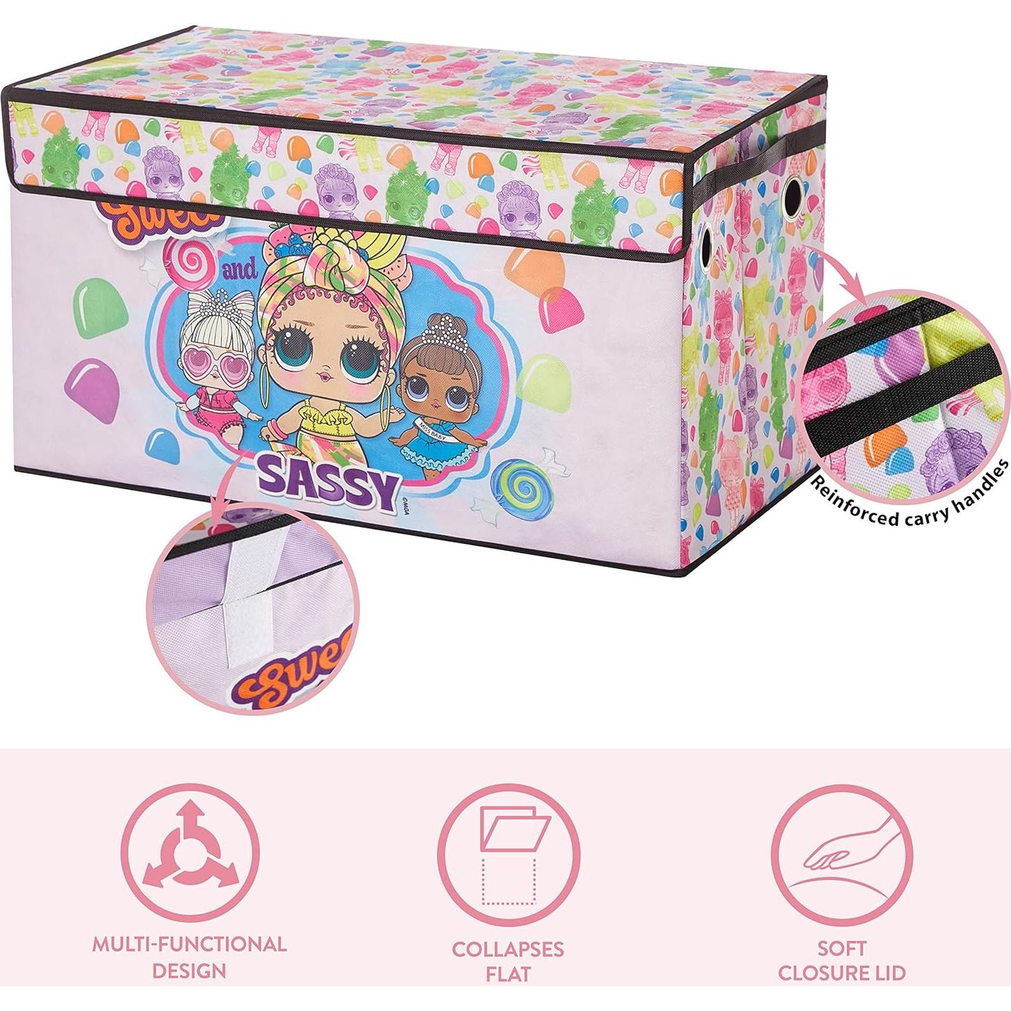 Cofre de Almacenamiento Idea Nuova LOL Surprise 72x40x36 cm