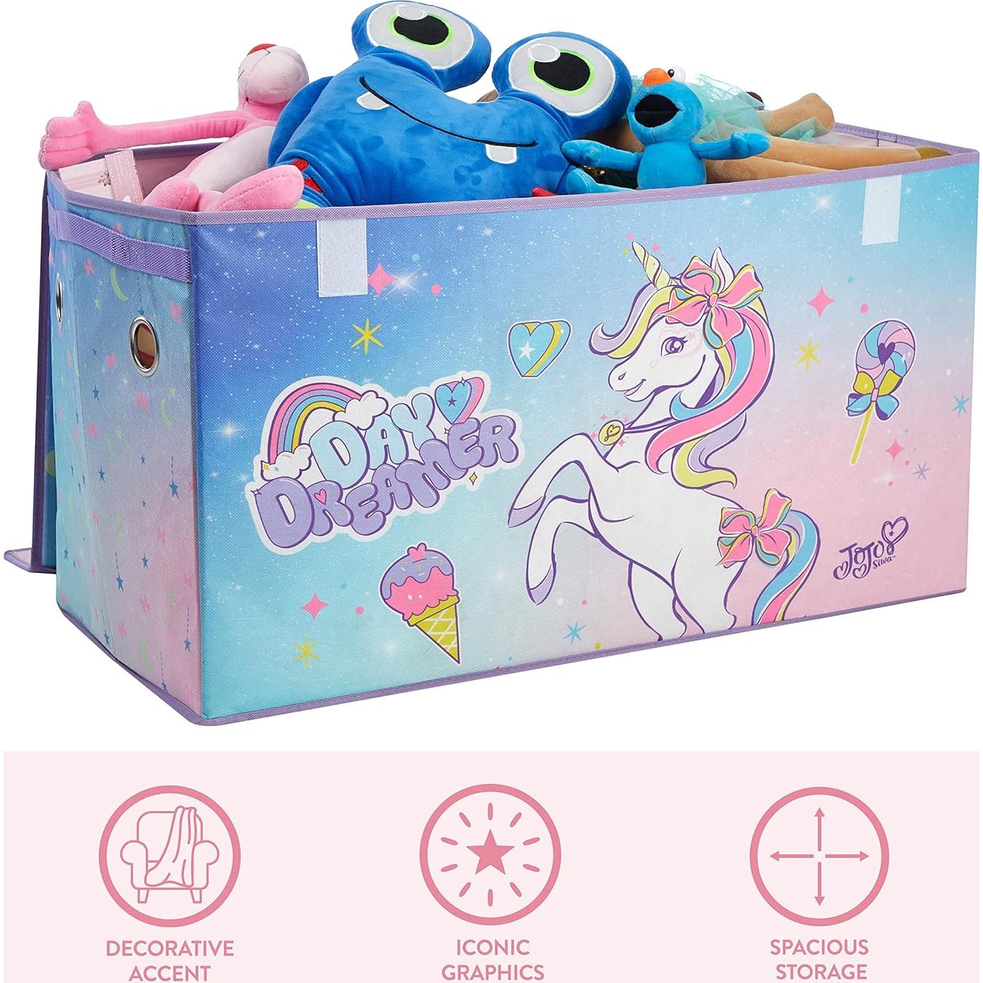 Cofre de Almacenamiento Plegable Idea Nuova JoJo Siwa 73x37x40 cm