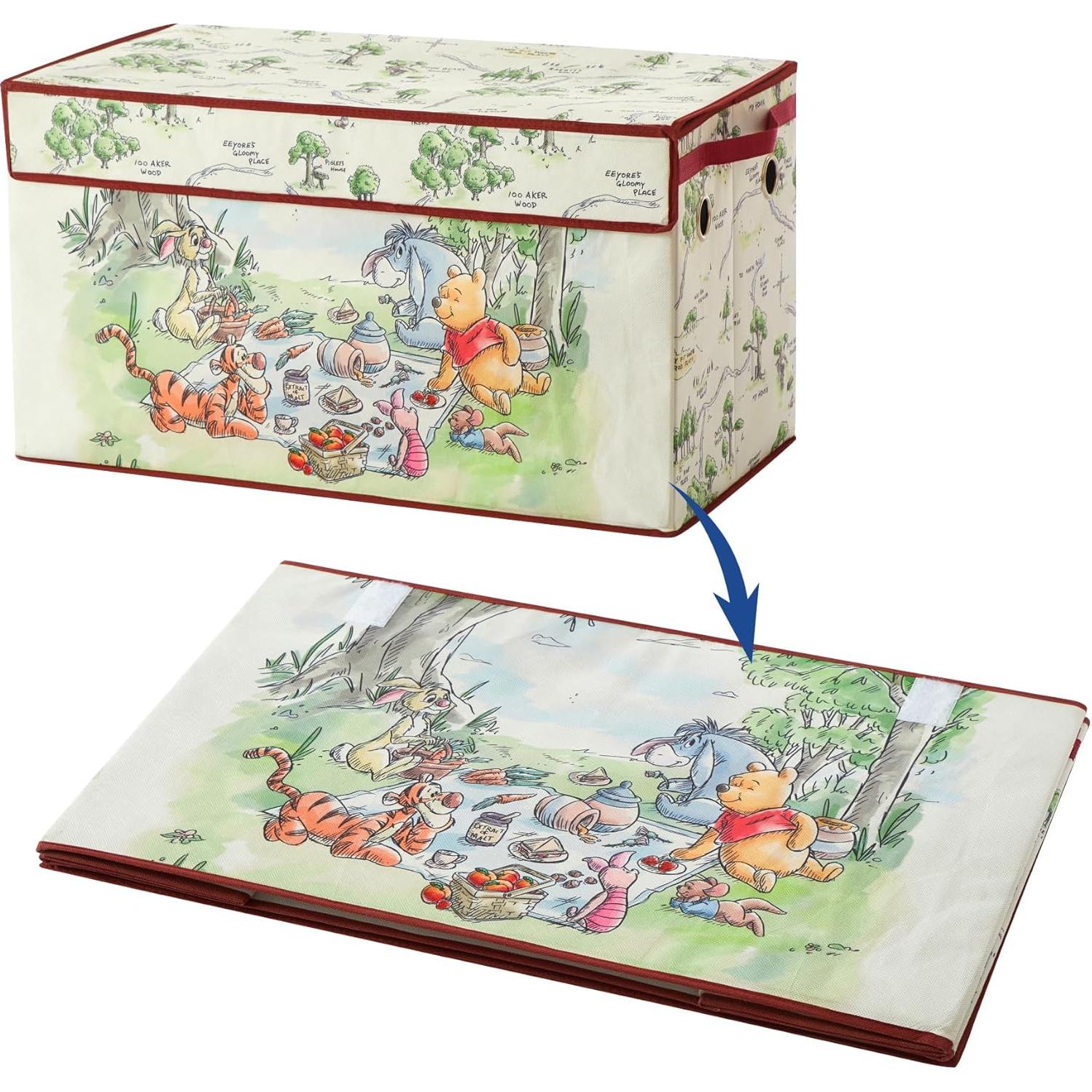 Cofre de Almacenamiento Plegable Idea Nuova Winnie Pooh 73x37x40 cm