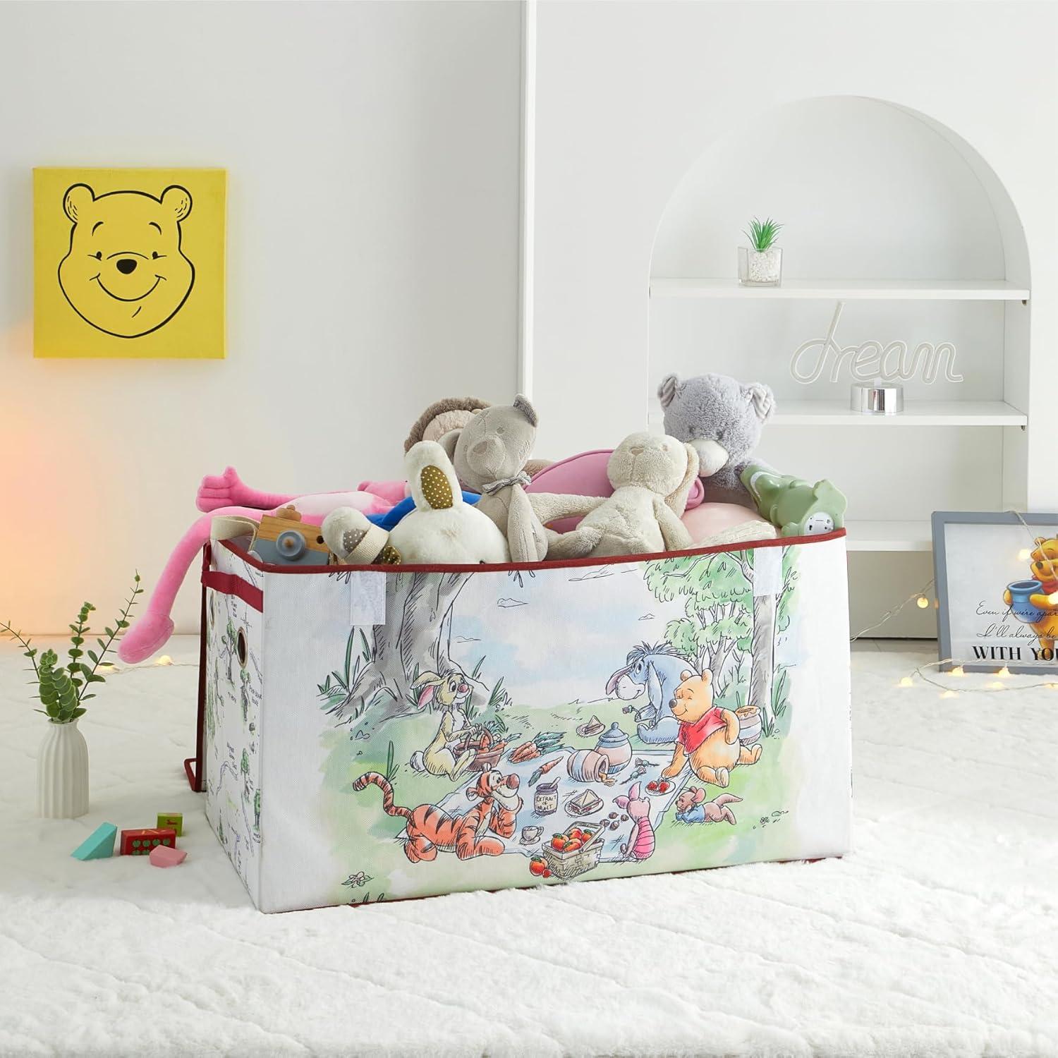 Cofre de Almacenamiento Plegable Idea Nuova Winnie Pooh 73x37x40 cm
