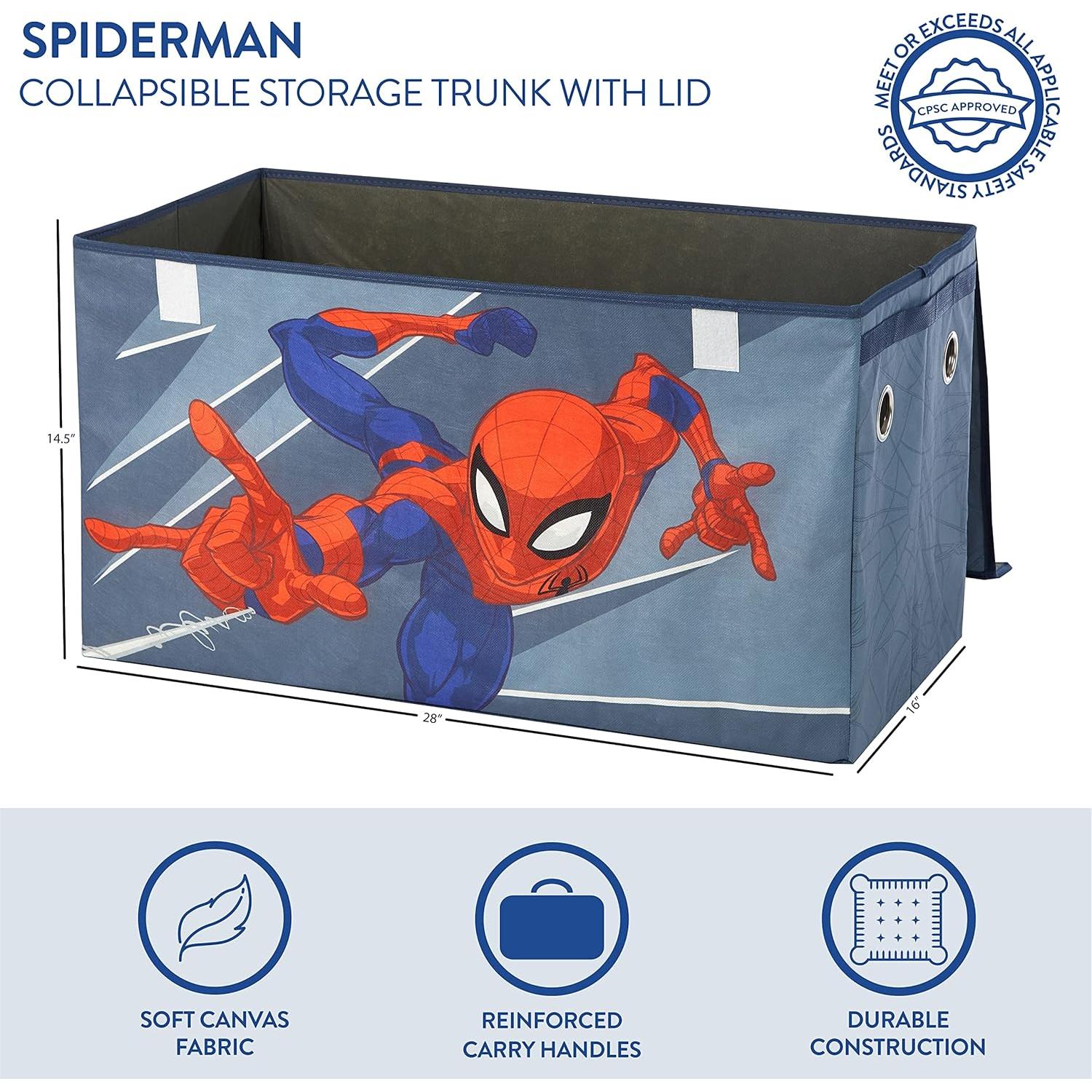 Cofre de Almacenamiento Infantil Idea Nuova Spiderman 72x40x36cm