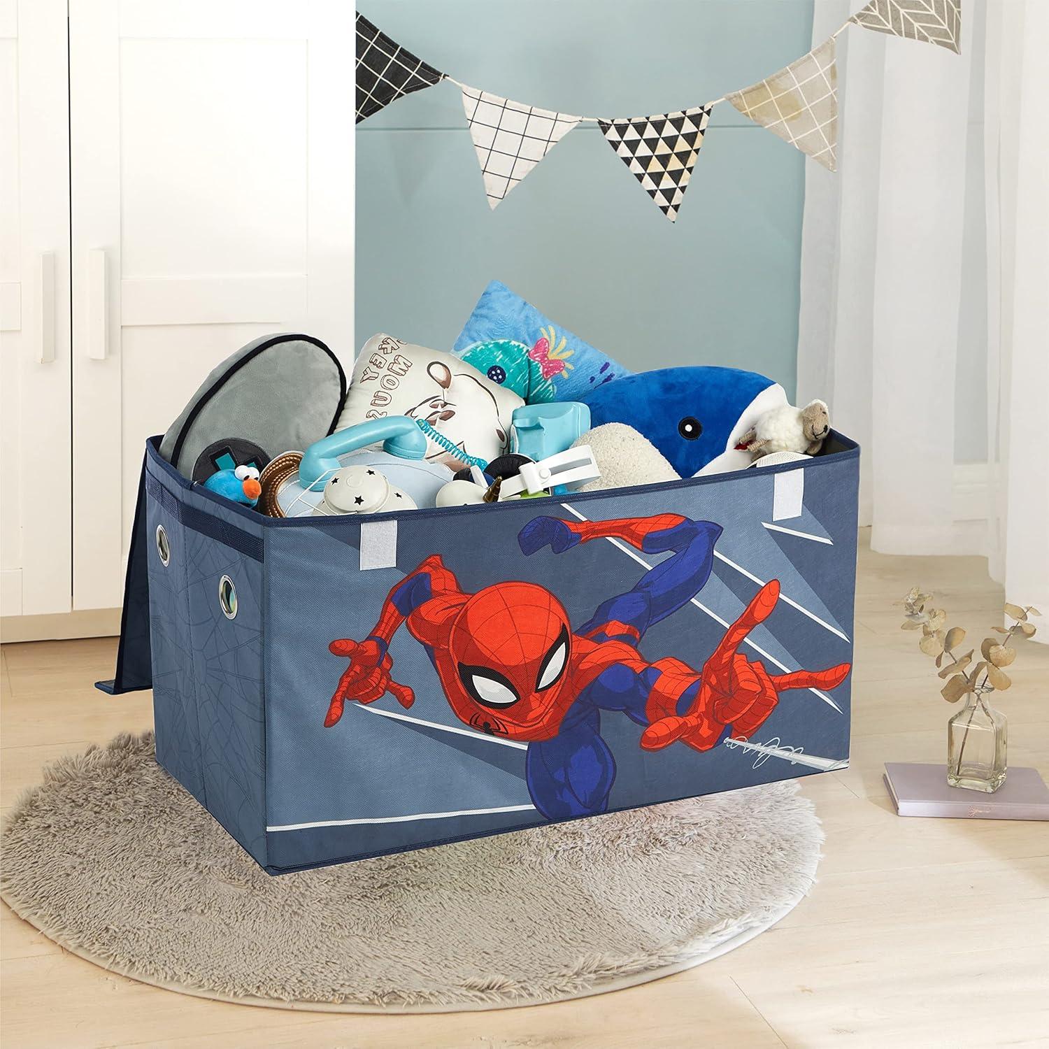 Cofre de Almacenamiento Infantil Idea Nuova Spiderman 72x40x36cm