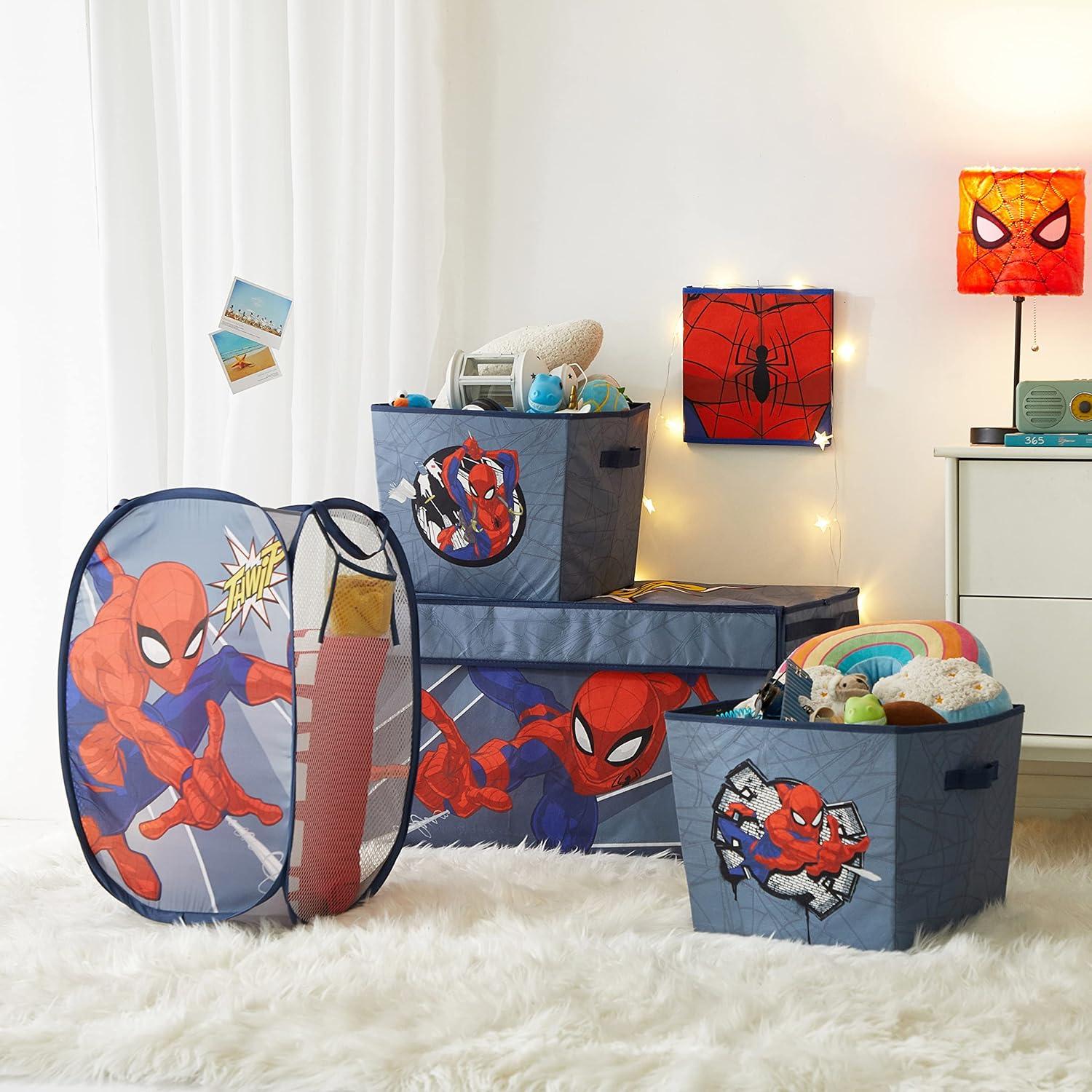 Cofre de Almacenamiento Infantil Idea Nuova Spiderman 72x40x36cm