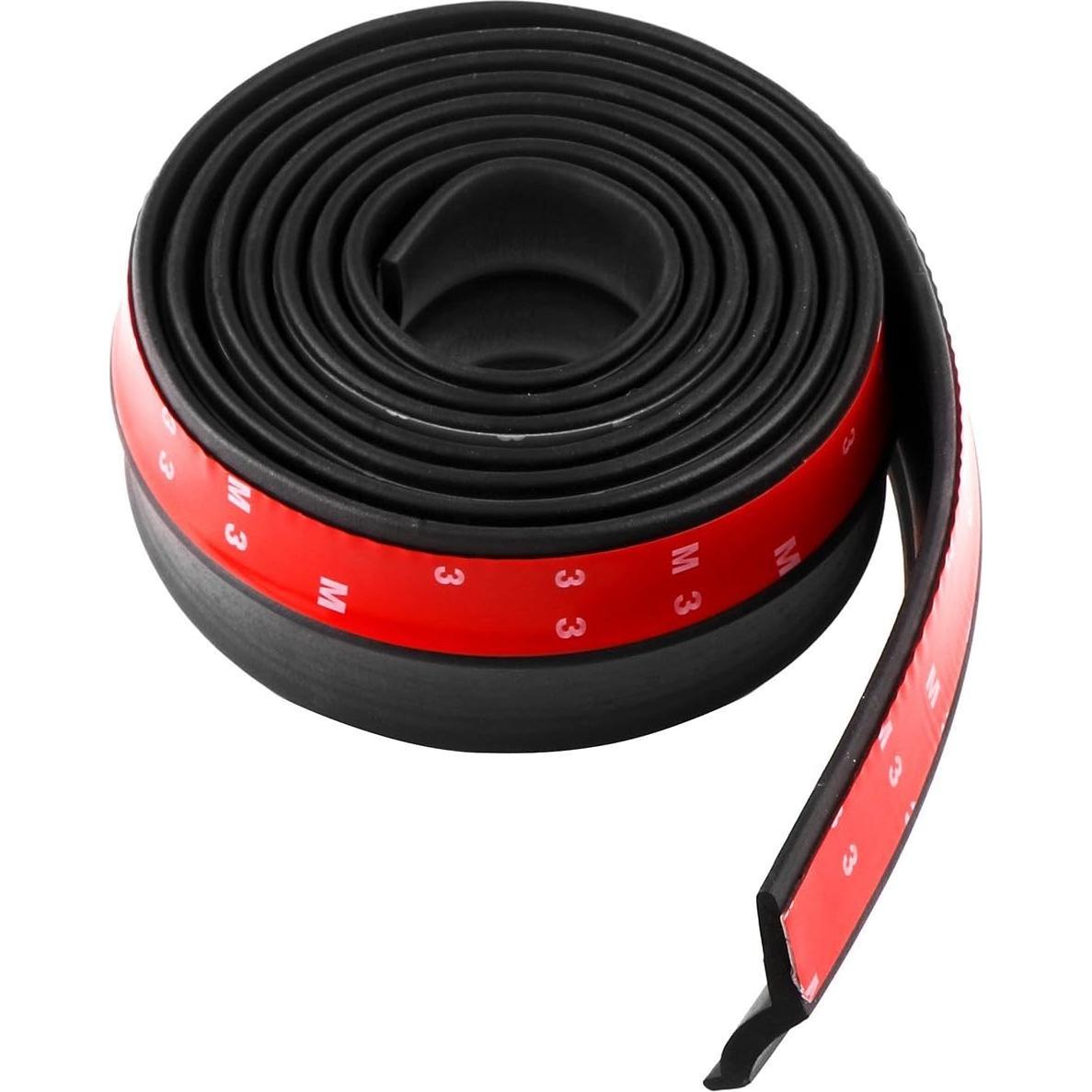 Protector de Labio de Parachoques Universal Wefond 2.5M Negro