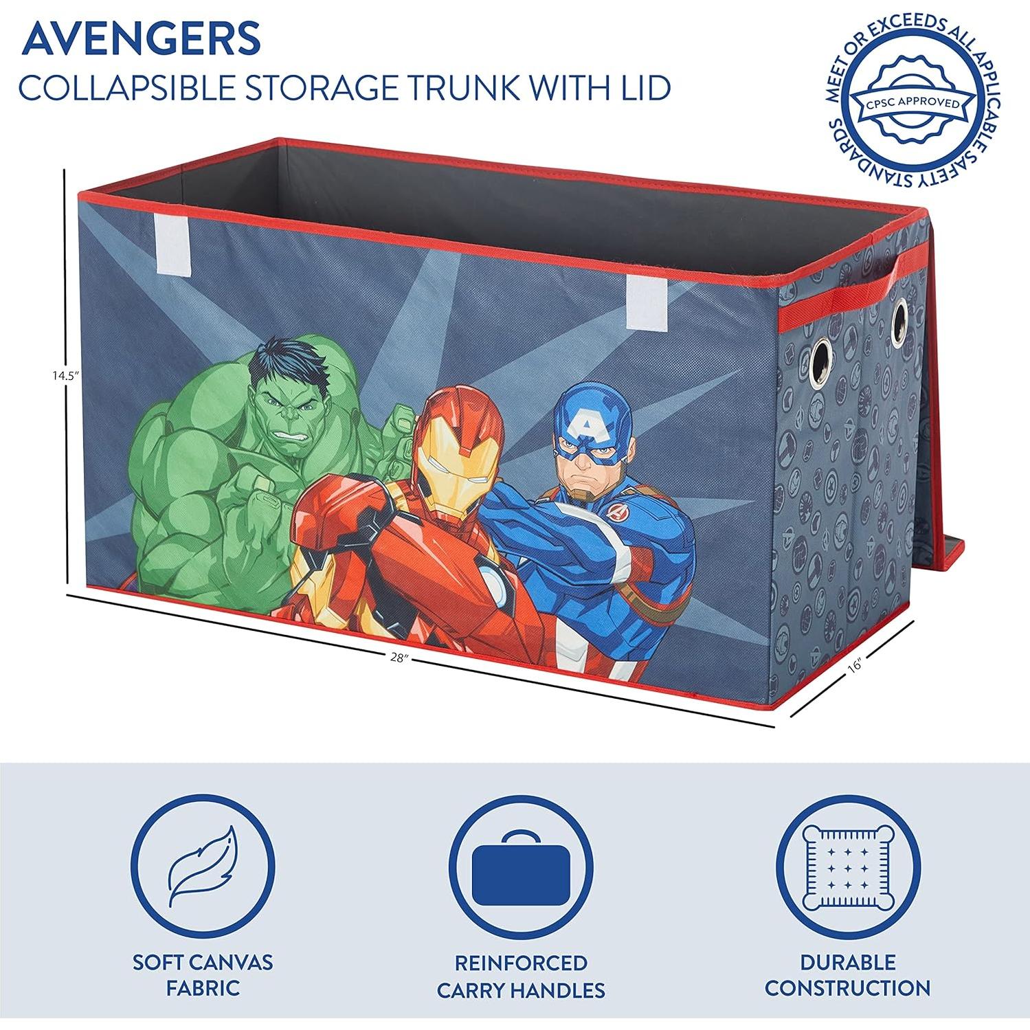 Cofre de Almacenamiento Idea Nuova Avengers 72.39x40.64 cm