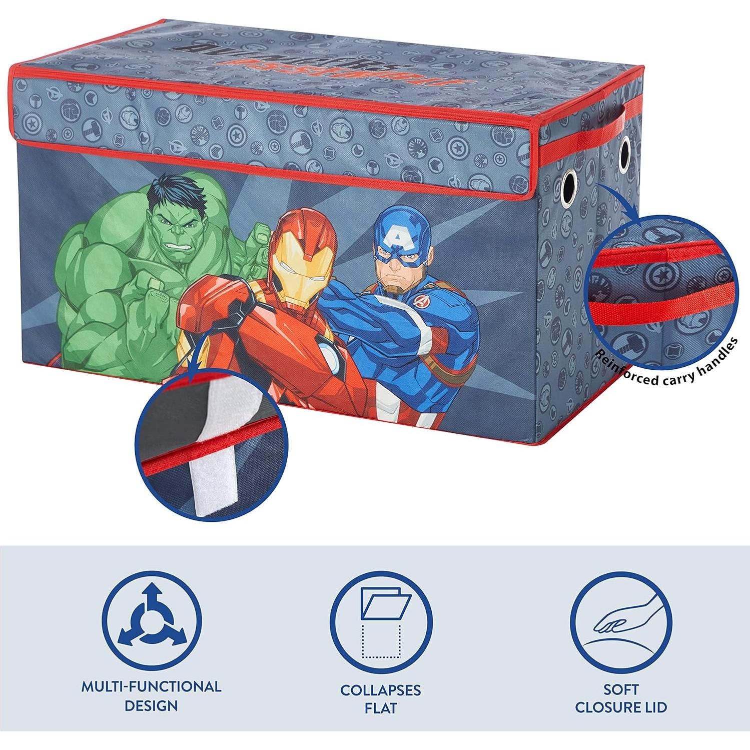 Cofre de Almacenamiento Idea Nuova Avengers 72.39x40.64 cm