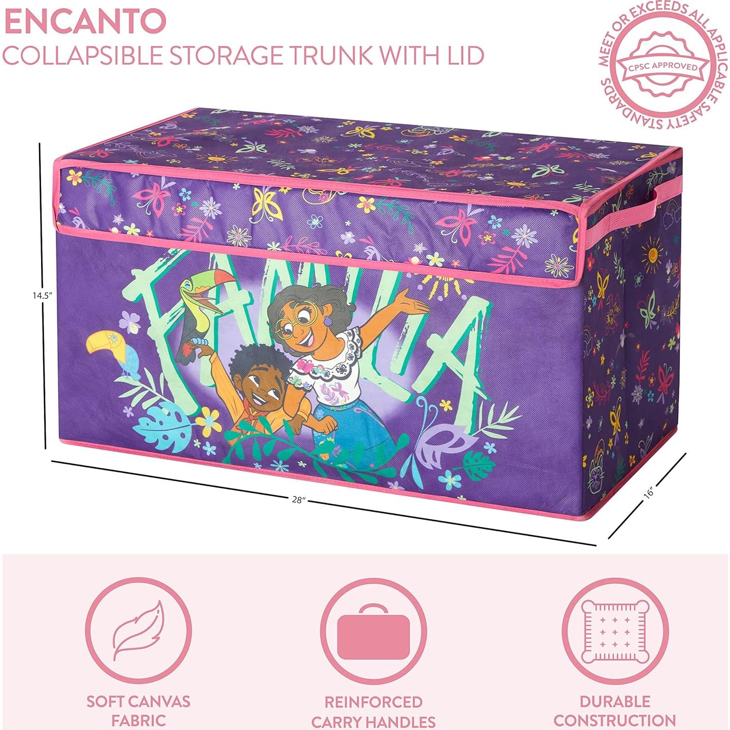 Cofre de Almacenamiento Plegable Idea Nuova Encanto 76 cm