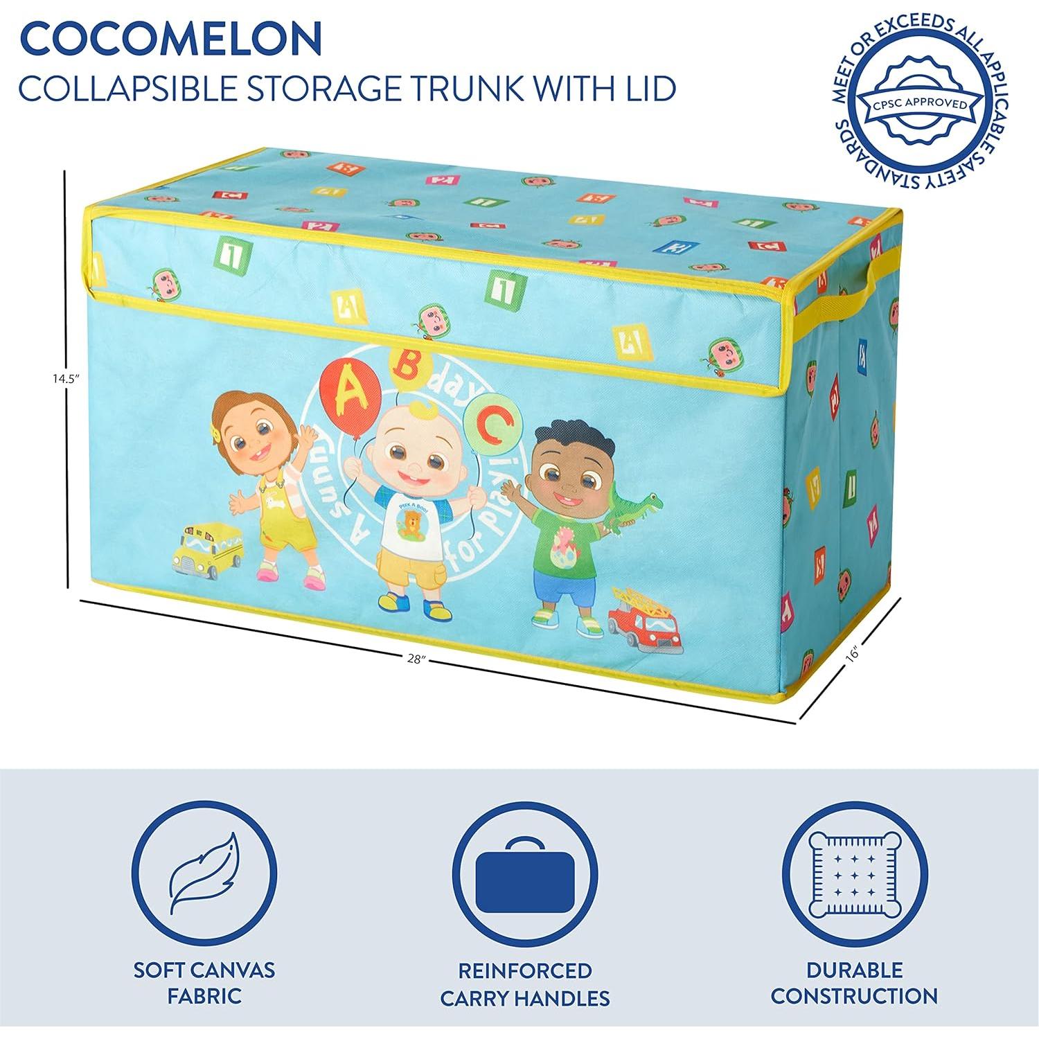 Cofre de Almacenamiento Plegable Idea Nuova Cocomelon 76x40x36cm