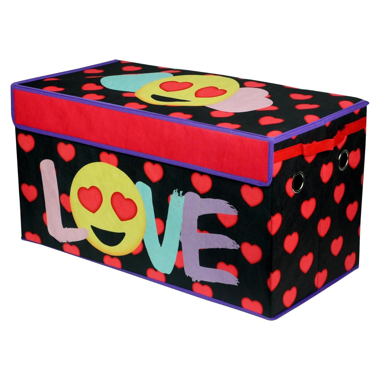 Cofre de Almacenamiento Plegable Idea Nuova Emoji Pals