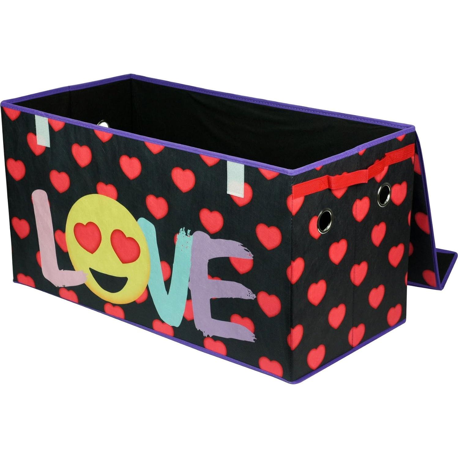 Cofre de Almacenamiento Plegable Idea Nuova Emoji Pals